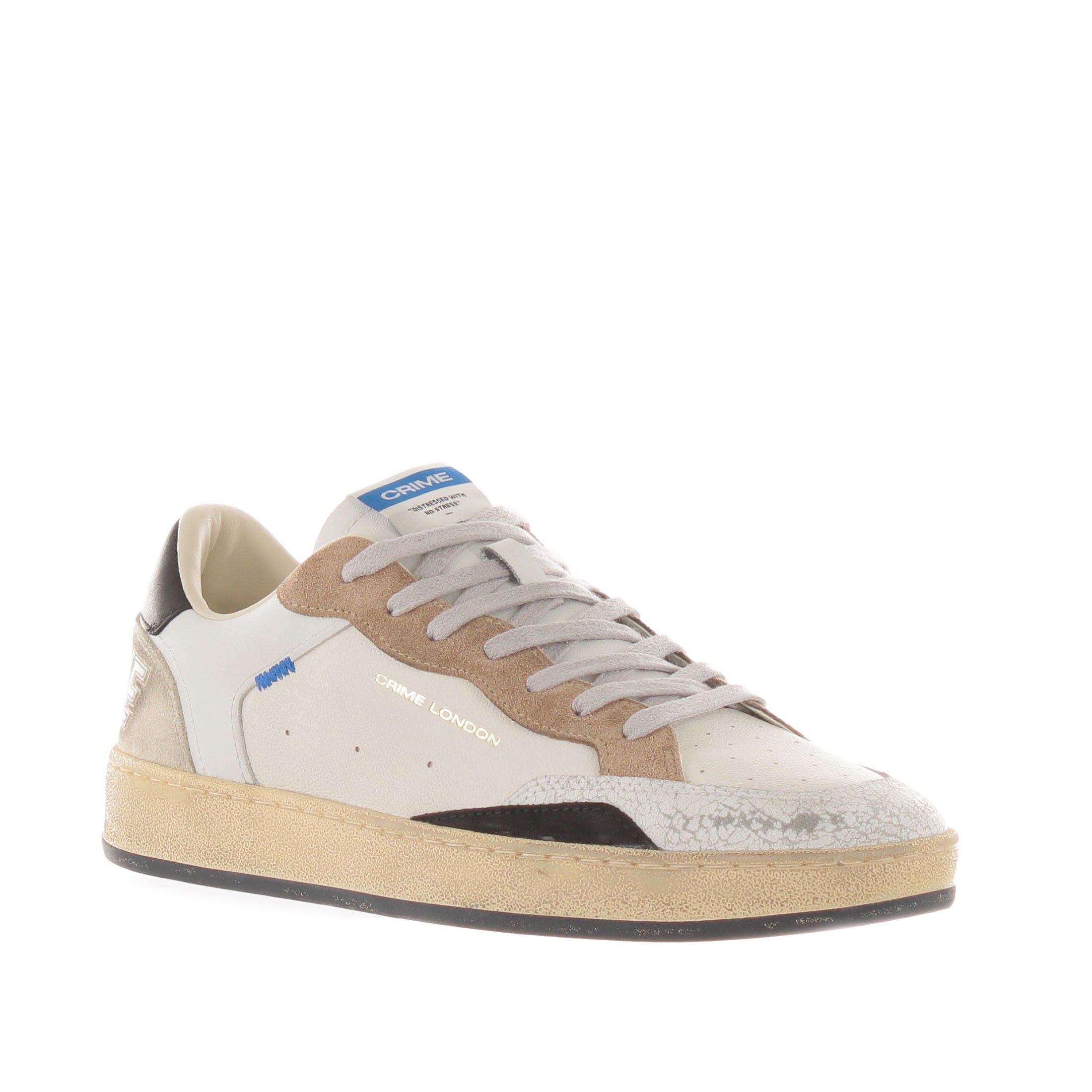 Crime london sneaker chelsea in pelle da uomo