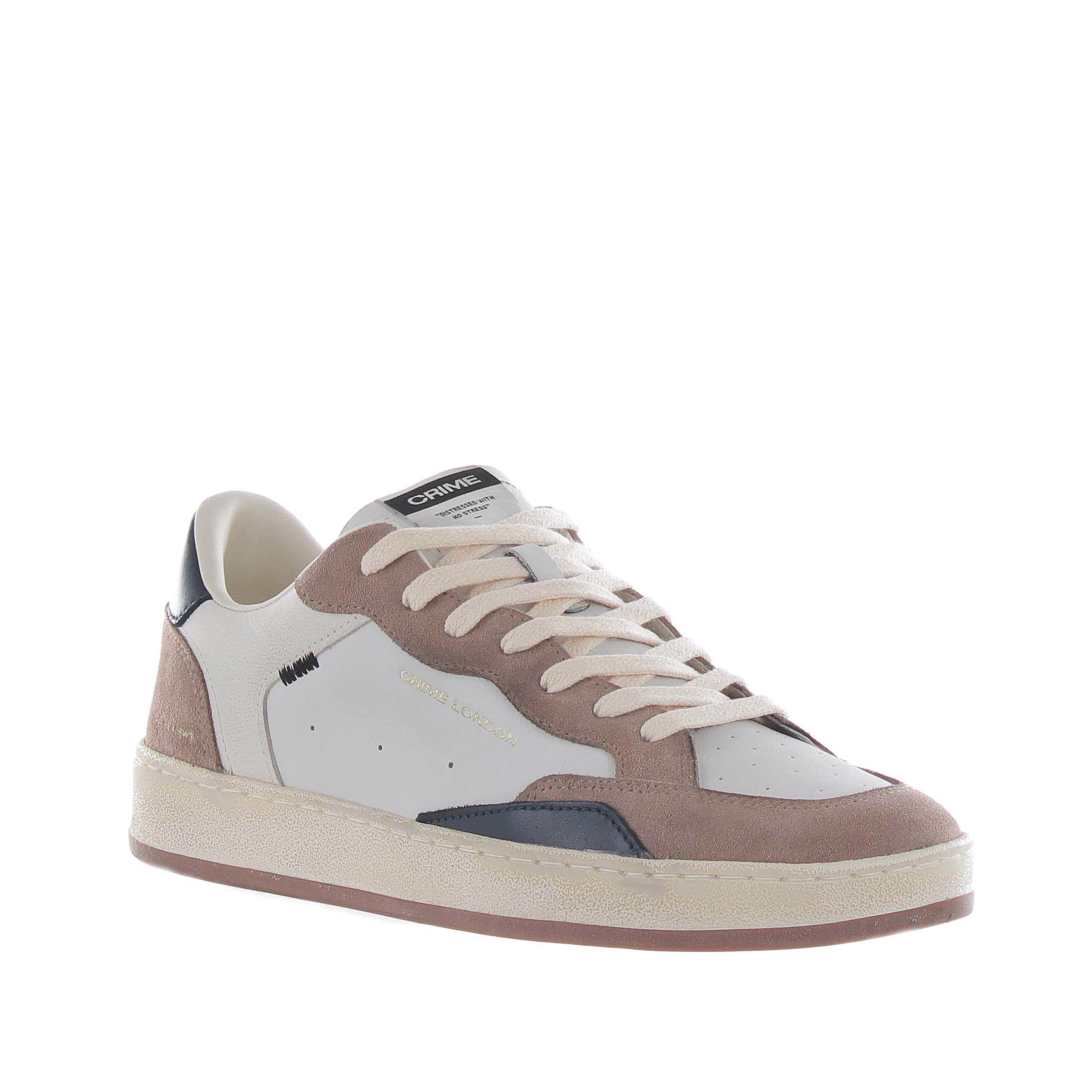 Crime london sneaker chelsea in pelle da uomo