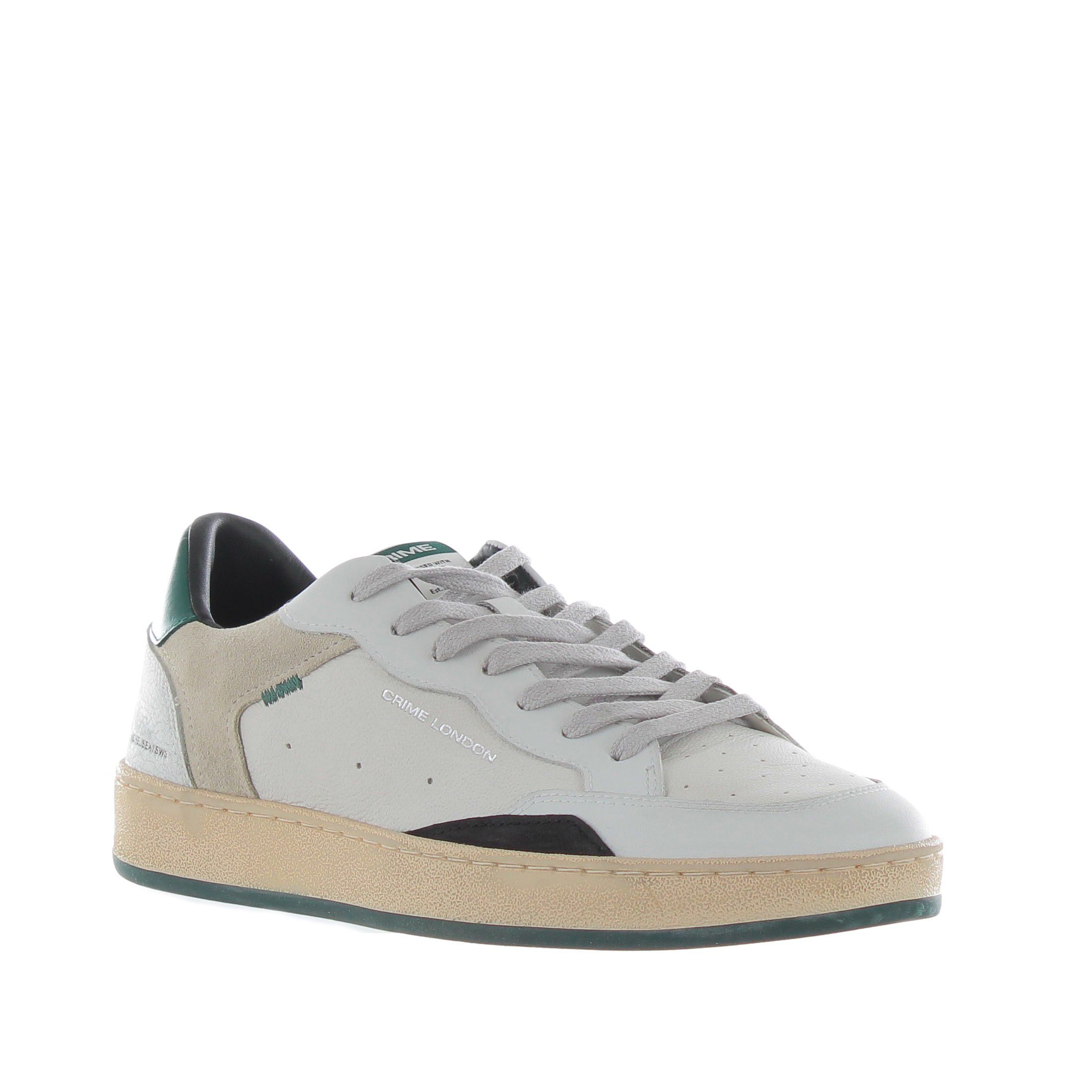 Crime london sneaker chelsea in pelle da uomo