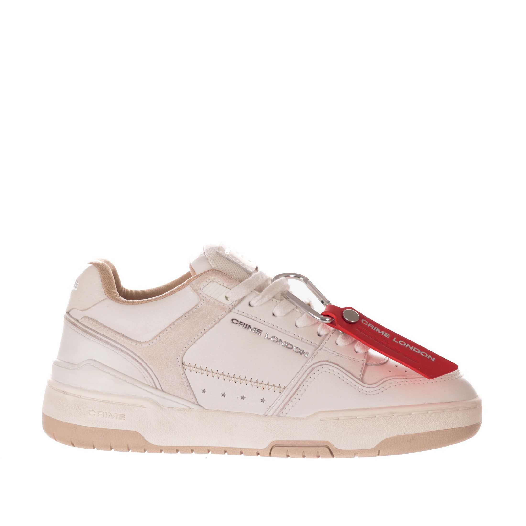 Crime london sneaker dribble in pelle da donna