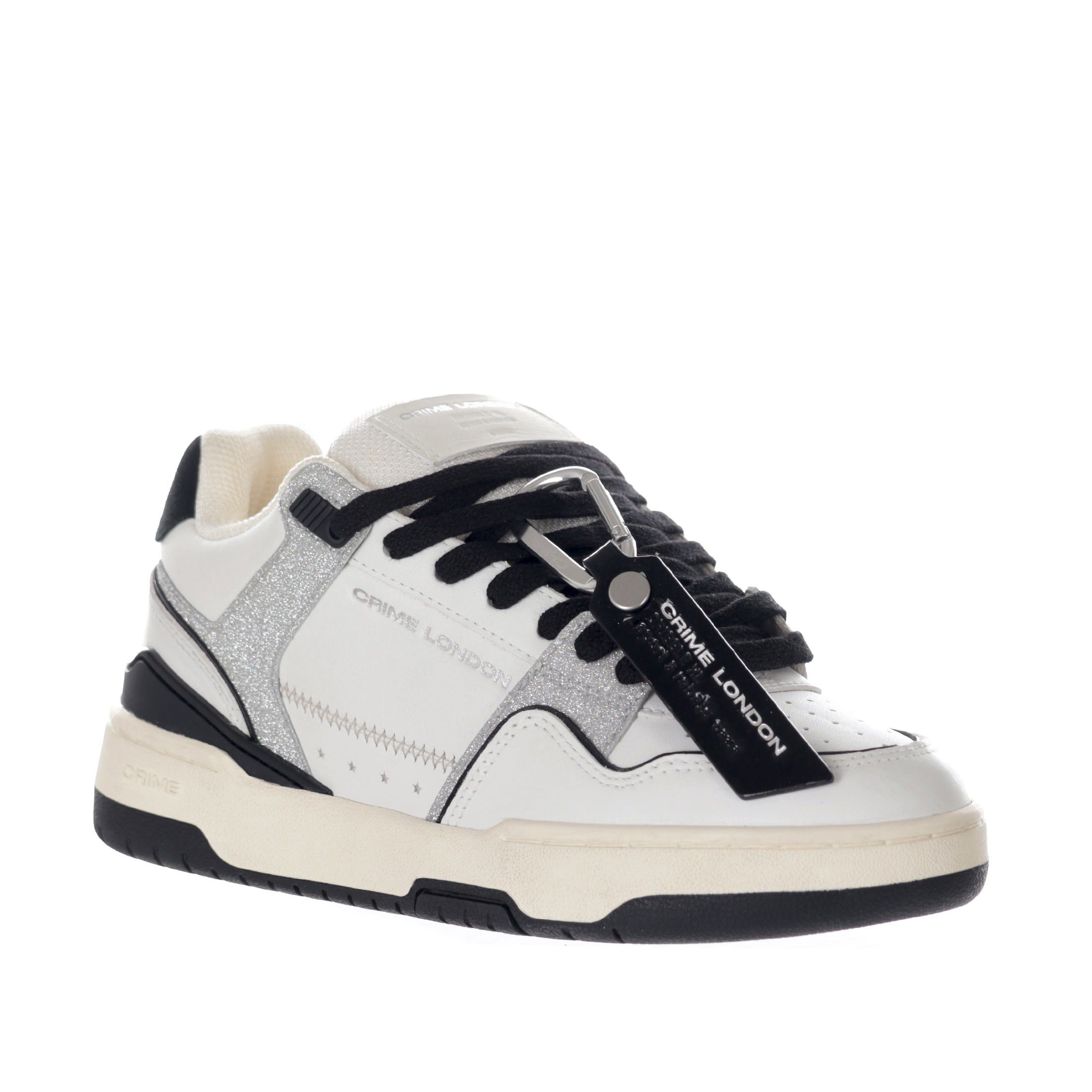 Crime london sneaker dribble in pelle e camoscio da donna