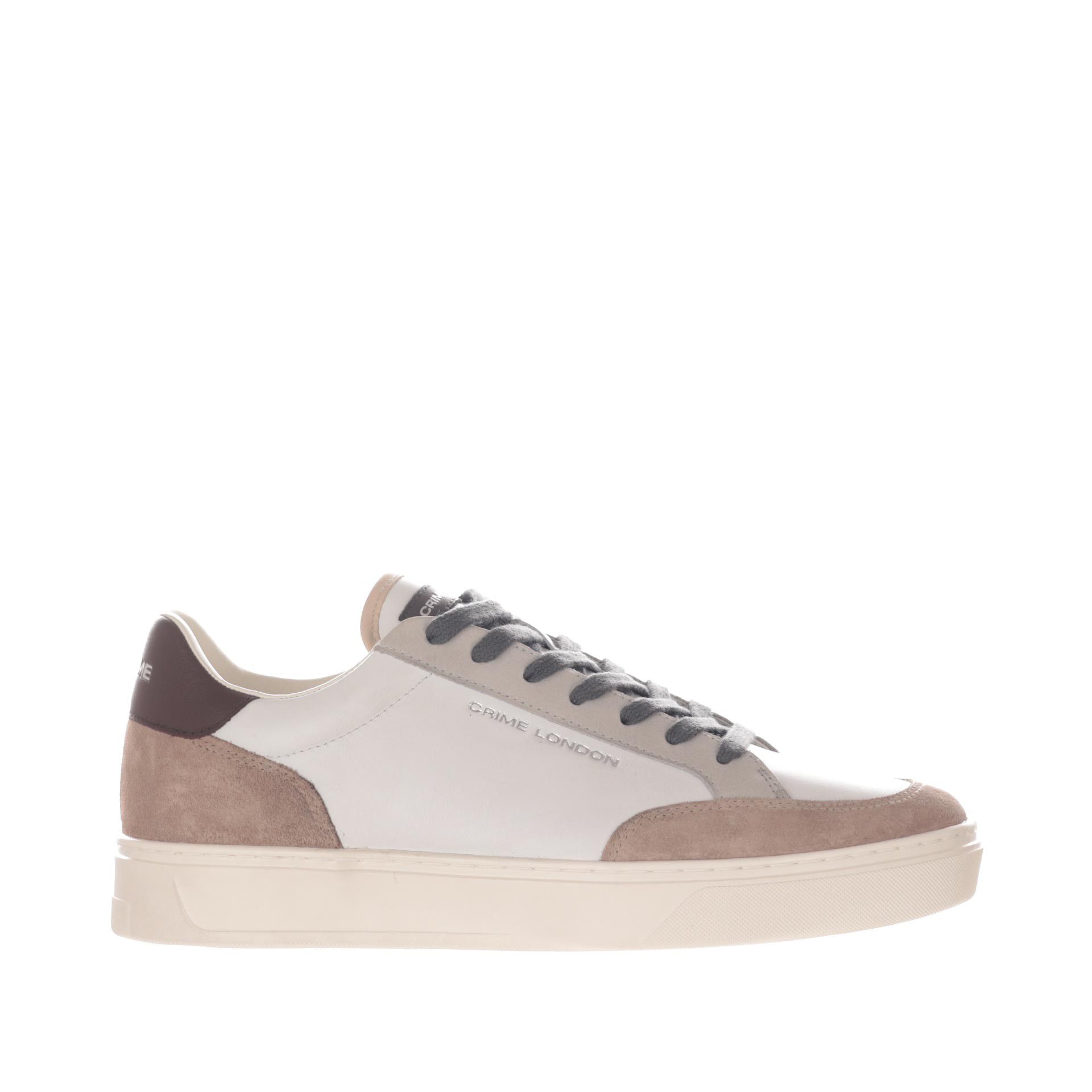 Crime london sneaker eclipse in pelle  da uomo