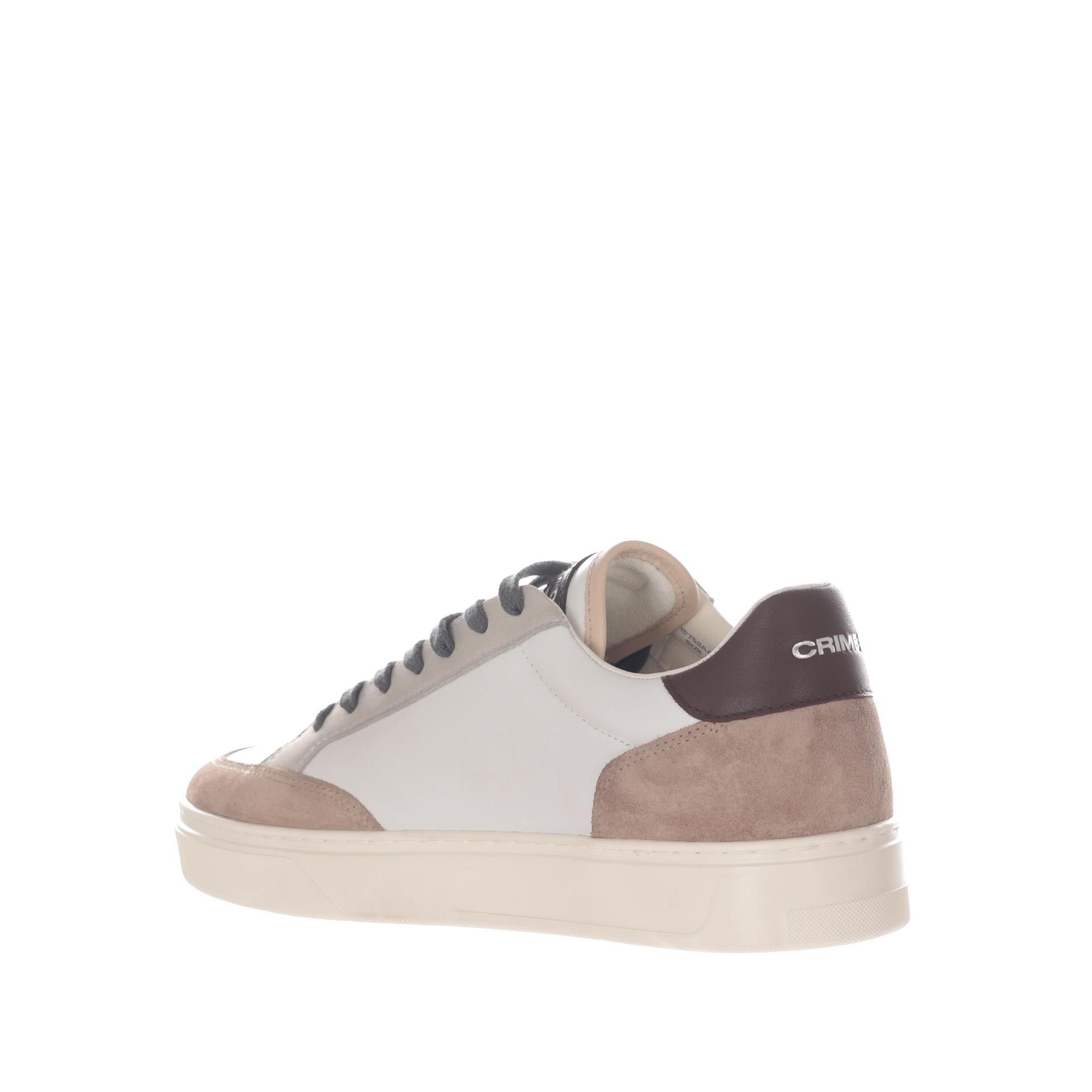 Crime london sneaker eclipse in pelle  da uomo