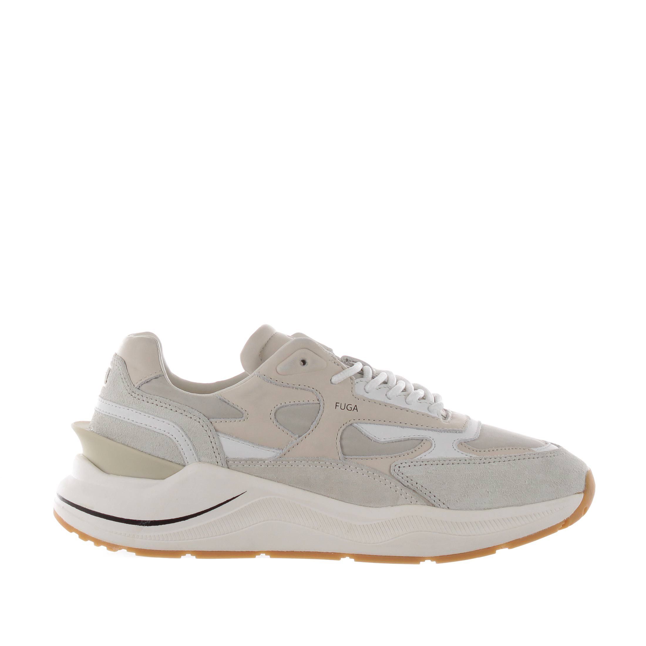 D.a.t.e. sneaker fuga classic in camoscio e nylon da uomo