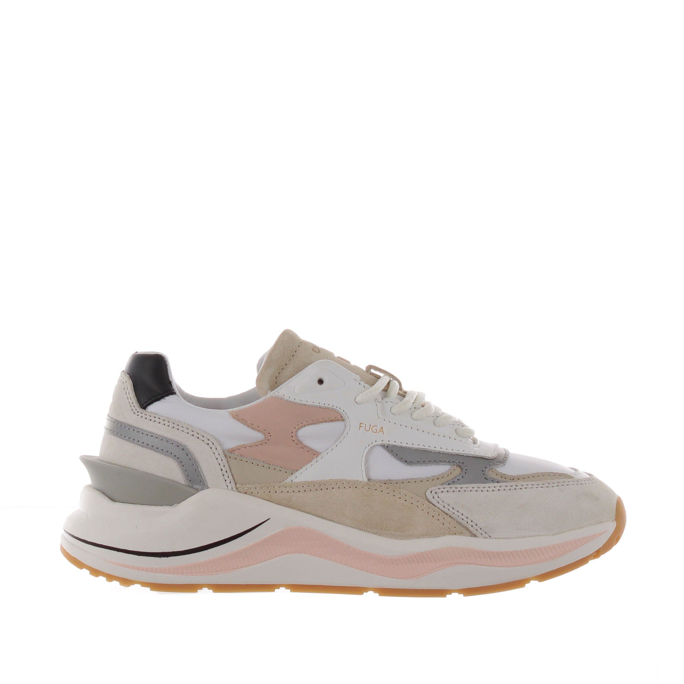 D.a.t.e. sneaker fuga colored in pelle e camoscio da donna