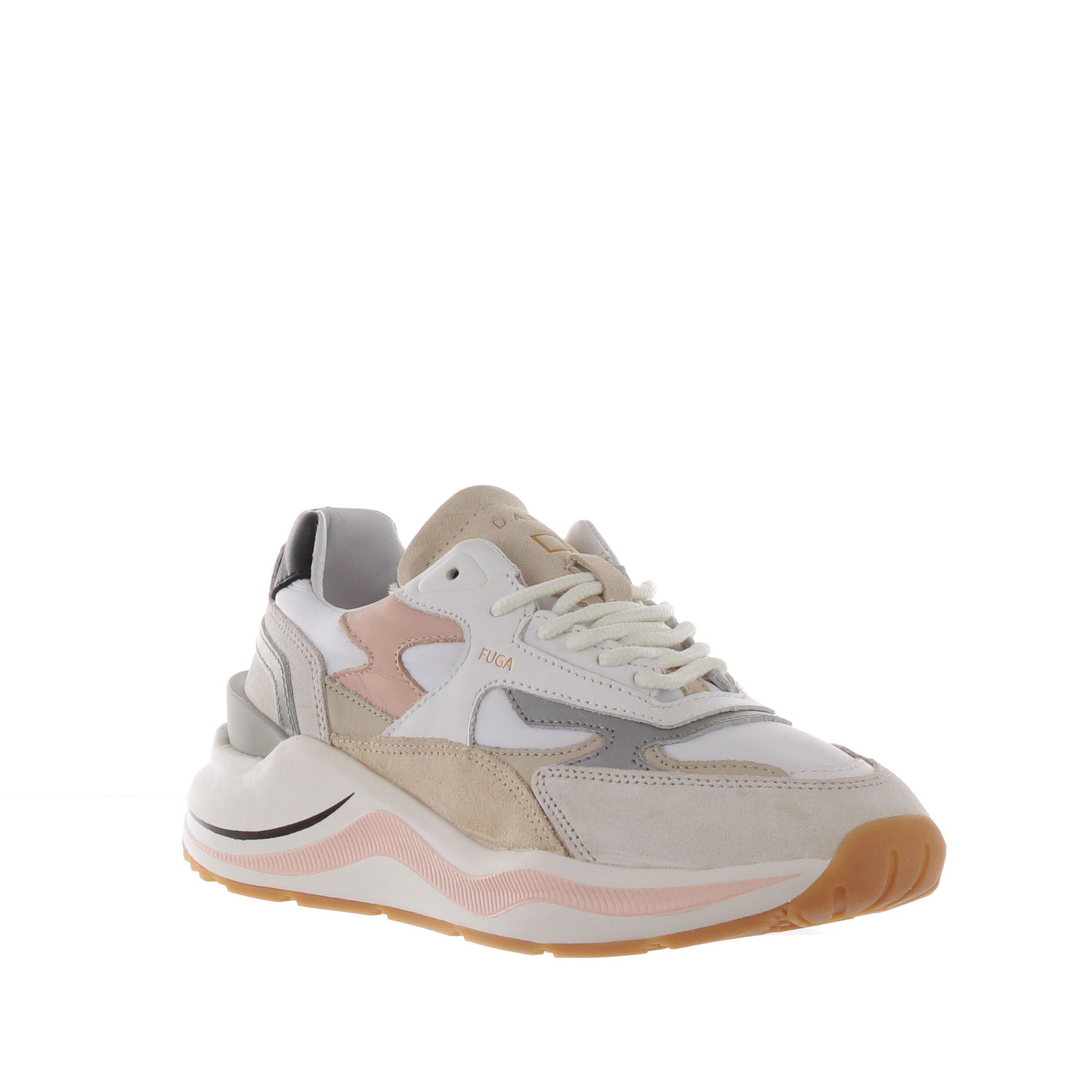 D.a.t.e. sneaker fuga colored in pelle e camoscio da donna
