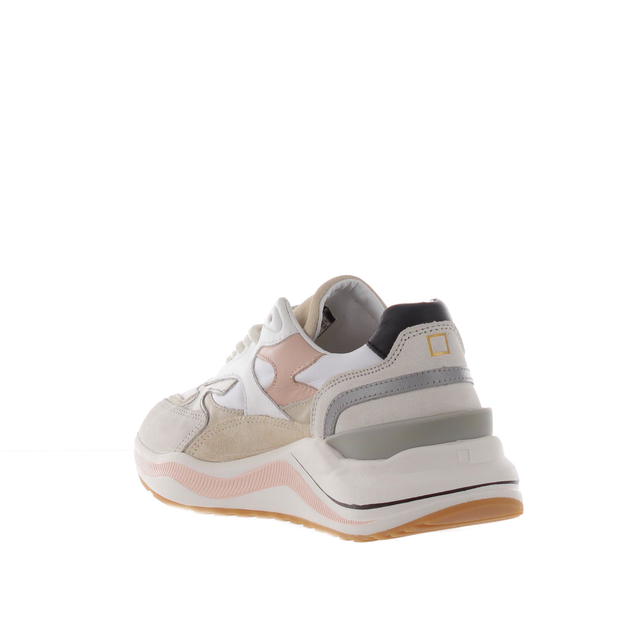 D.a.t.e. sneaker fuga colored in pelle e camoscio da donna
