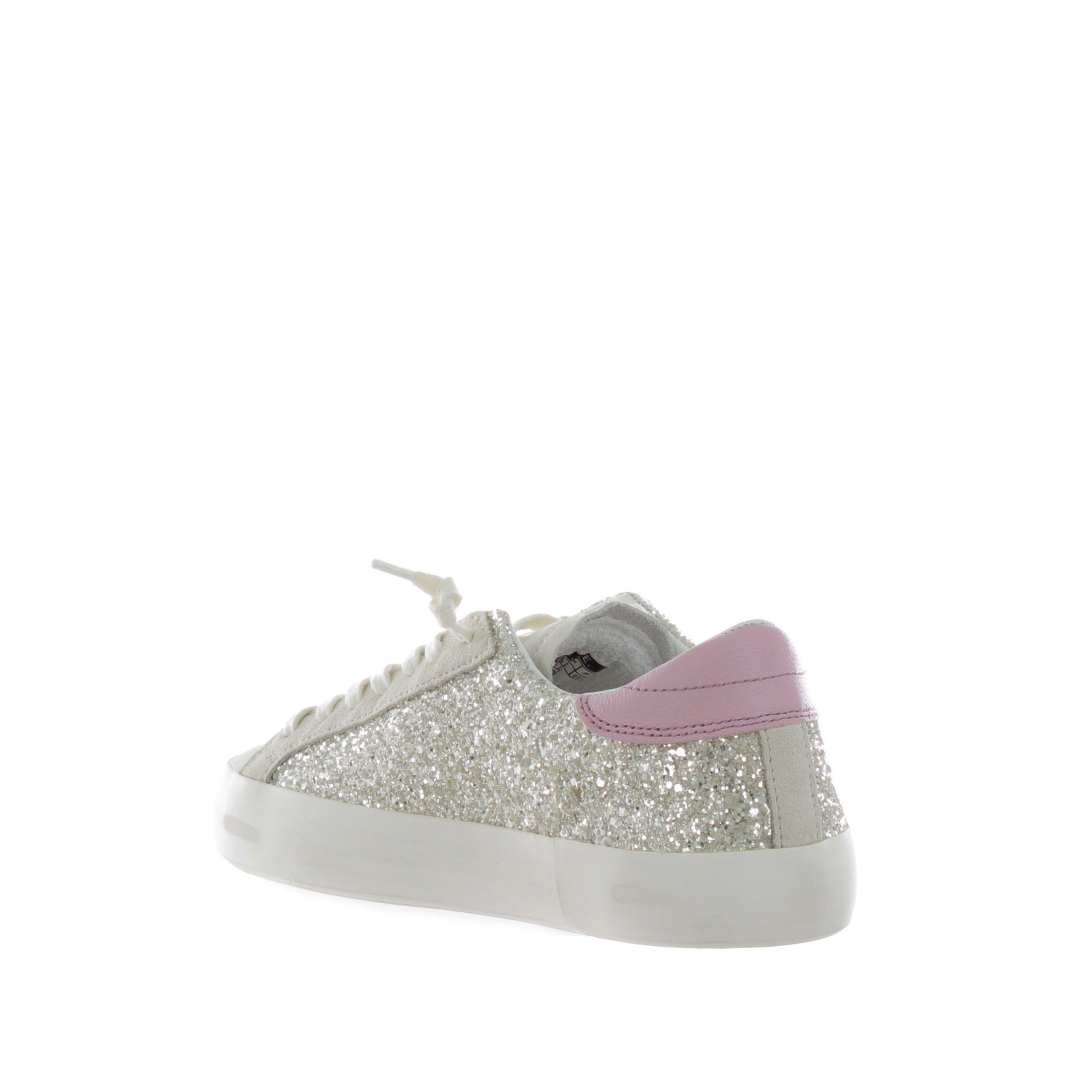 D.a.t.e. sneaker hill low in glitter da donna