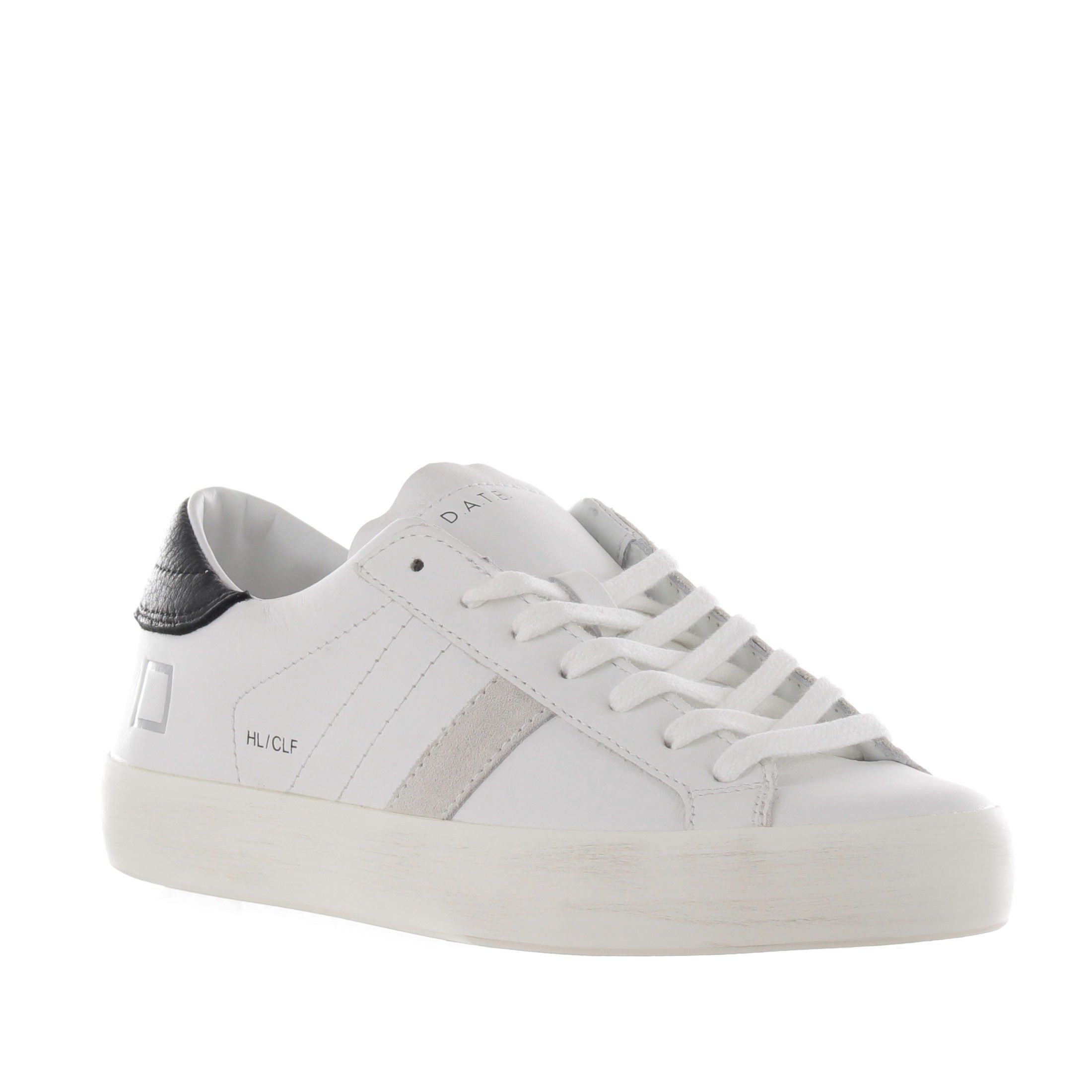 D.a.t.e. sneaker hill low in pelle da donna