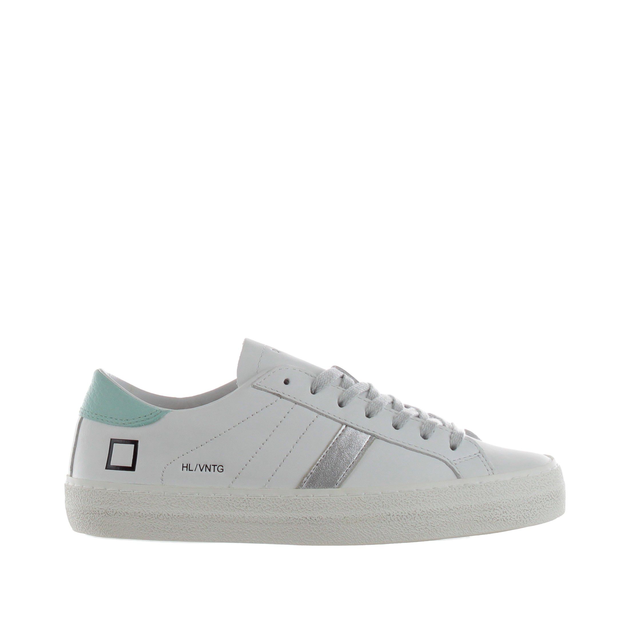 D.a.t.e. sneaker hill low vintage in pelle da donna