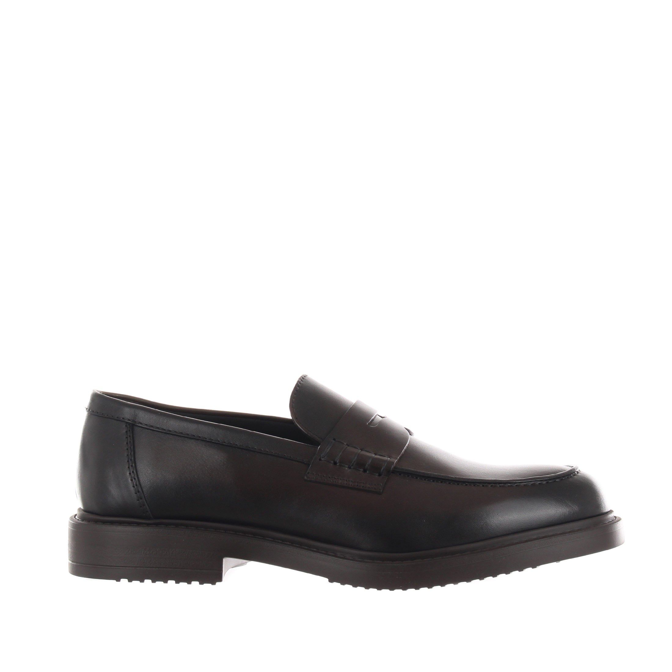 Doucal's mocassino penny nappato da uomo