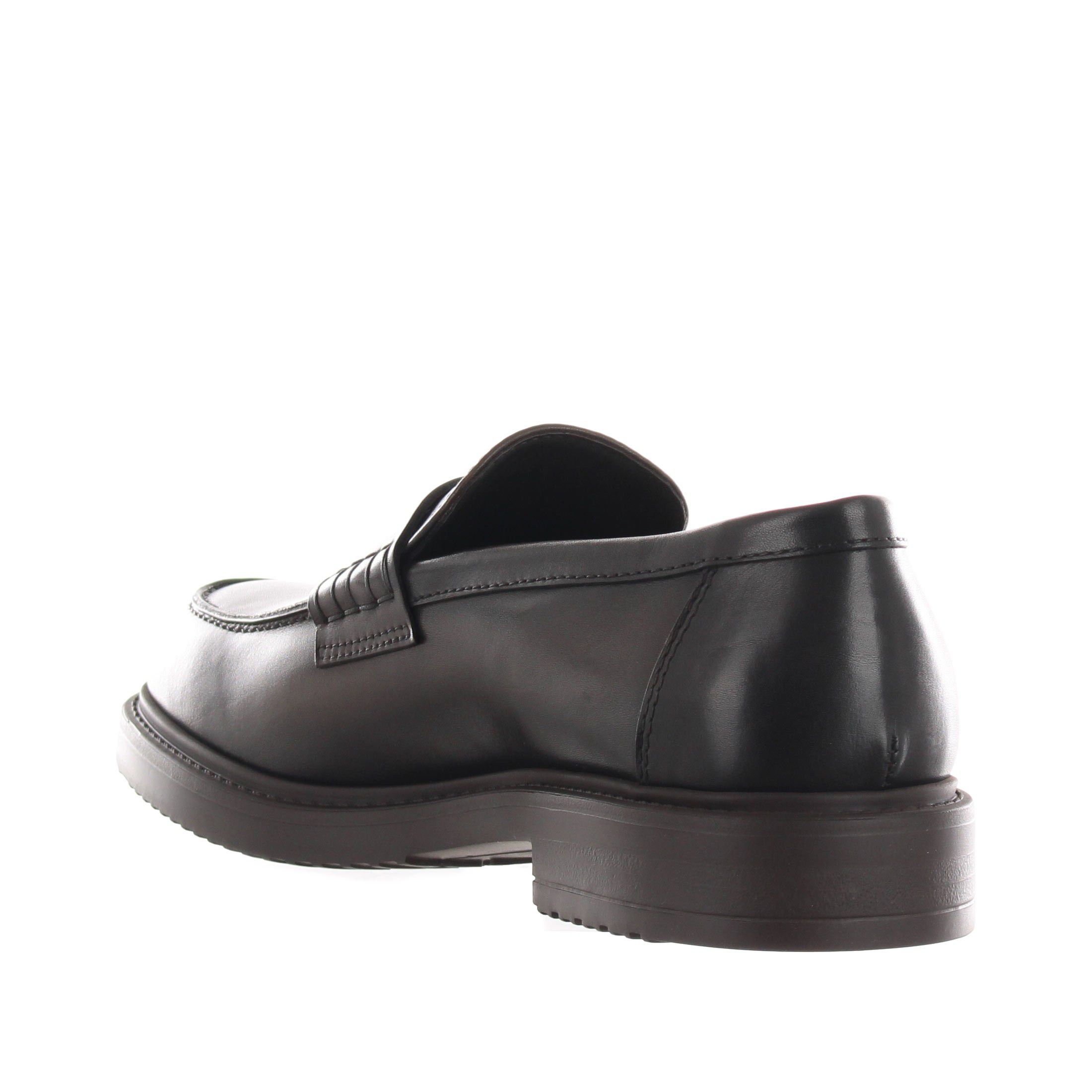 Doucal's mocassino penny nappato da uomo