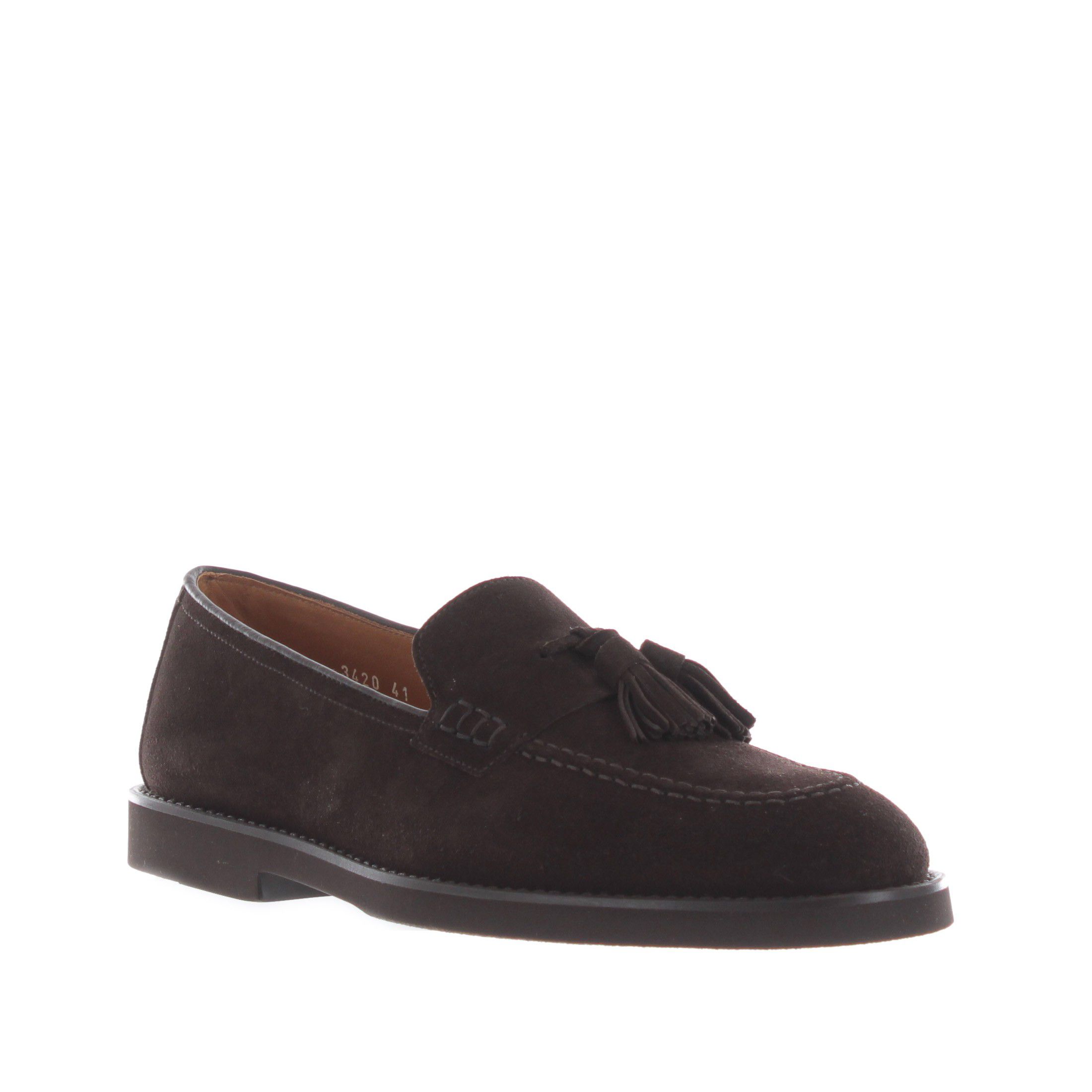 Doucal's mocassino tassel adler con nappine da uomo