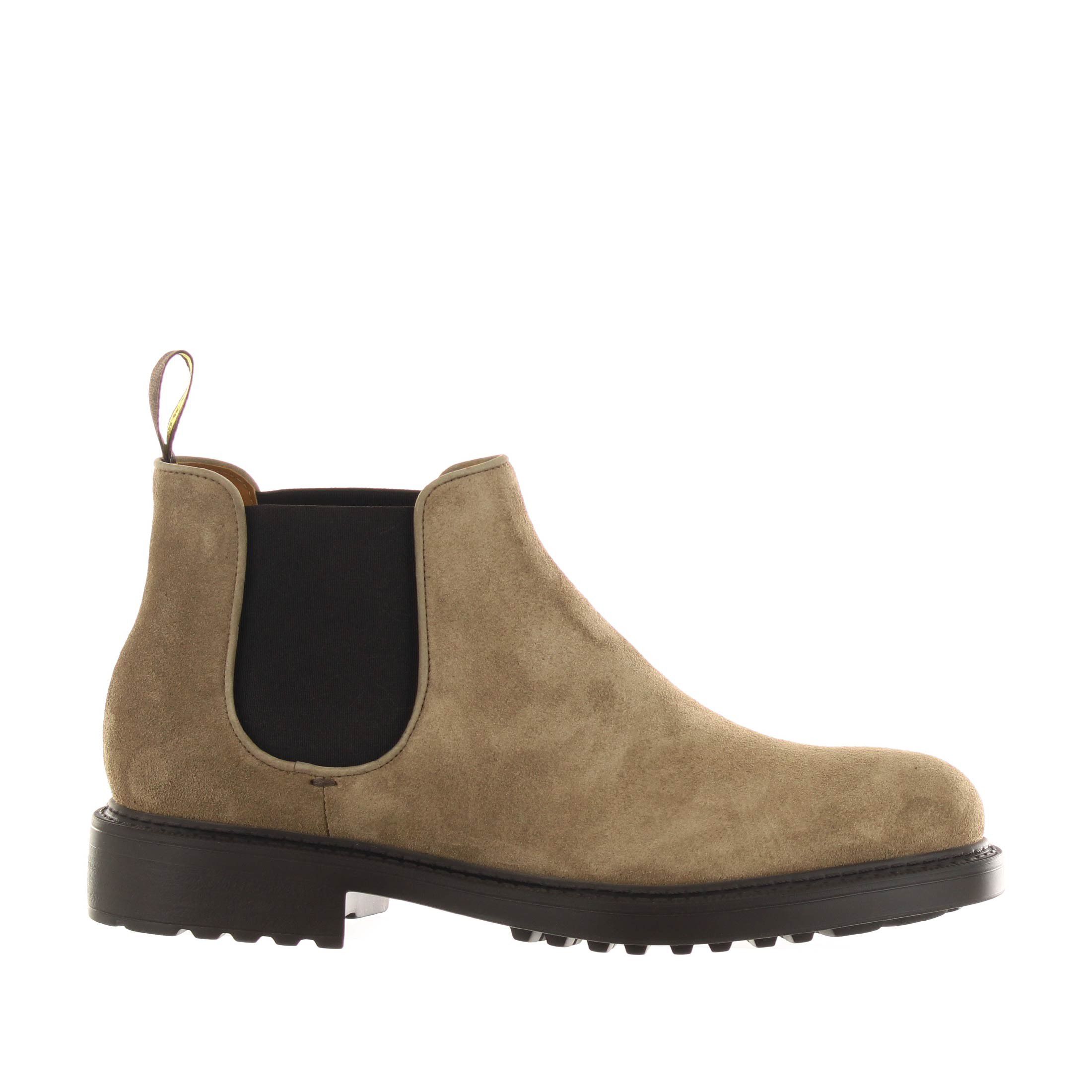 Doucal's stivaletto beatles in camoscio da uomo