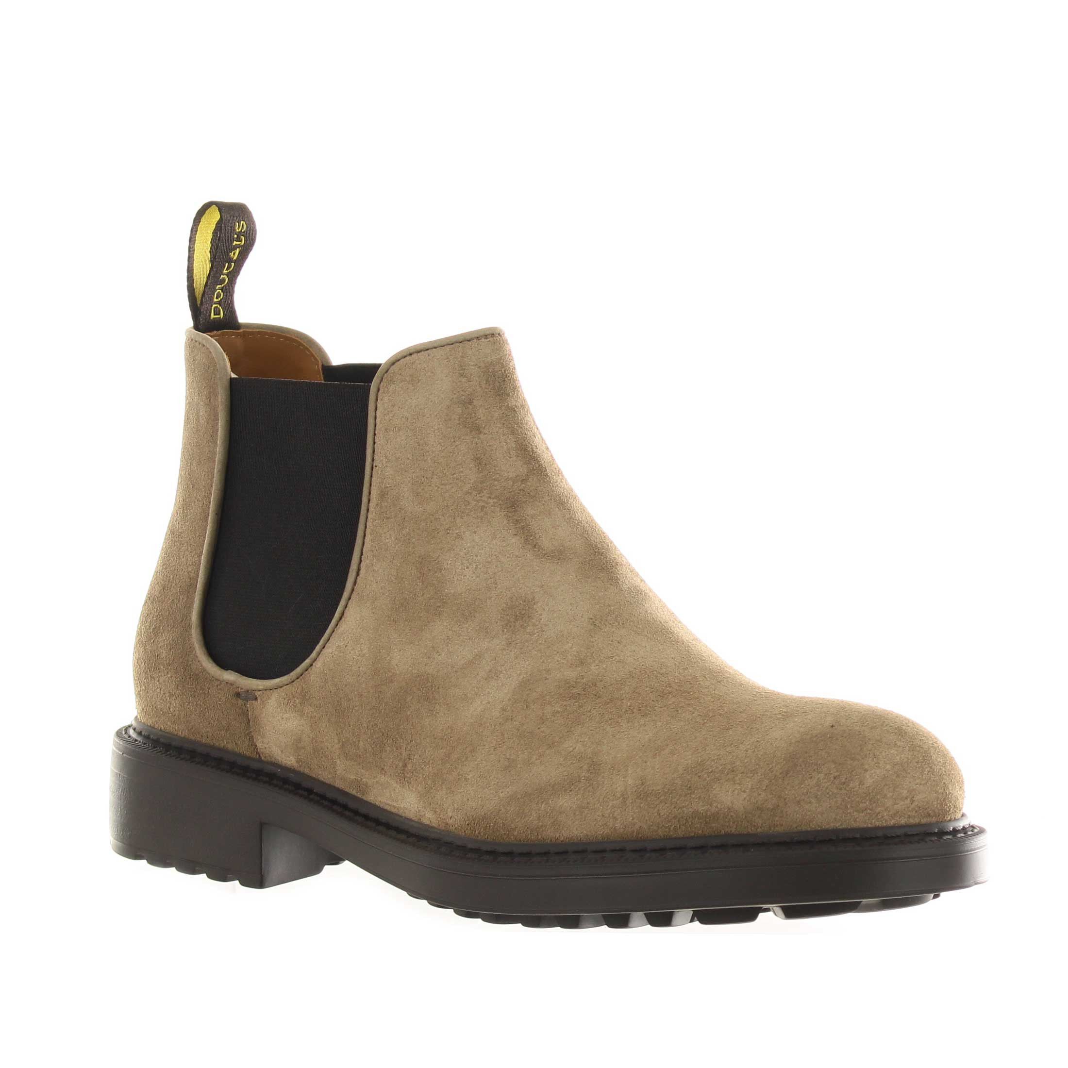 Doucal's stivaletto beatles in camoscio da uomo