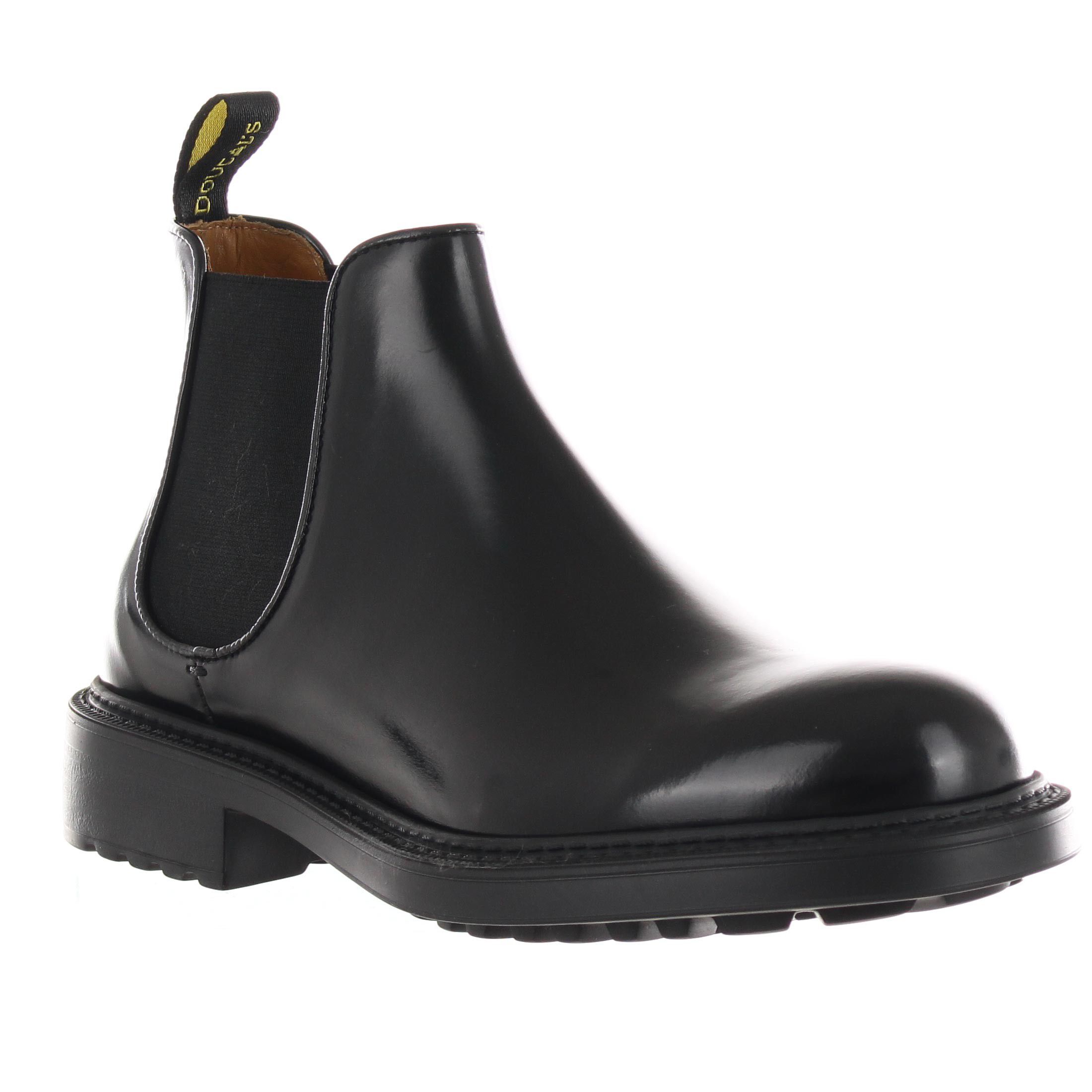 Doucal's stivaletto beatles in pelle da uomo