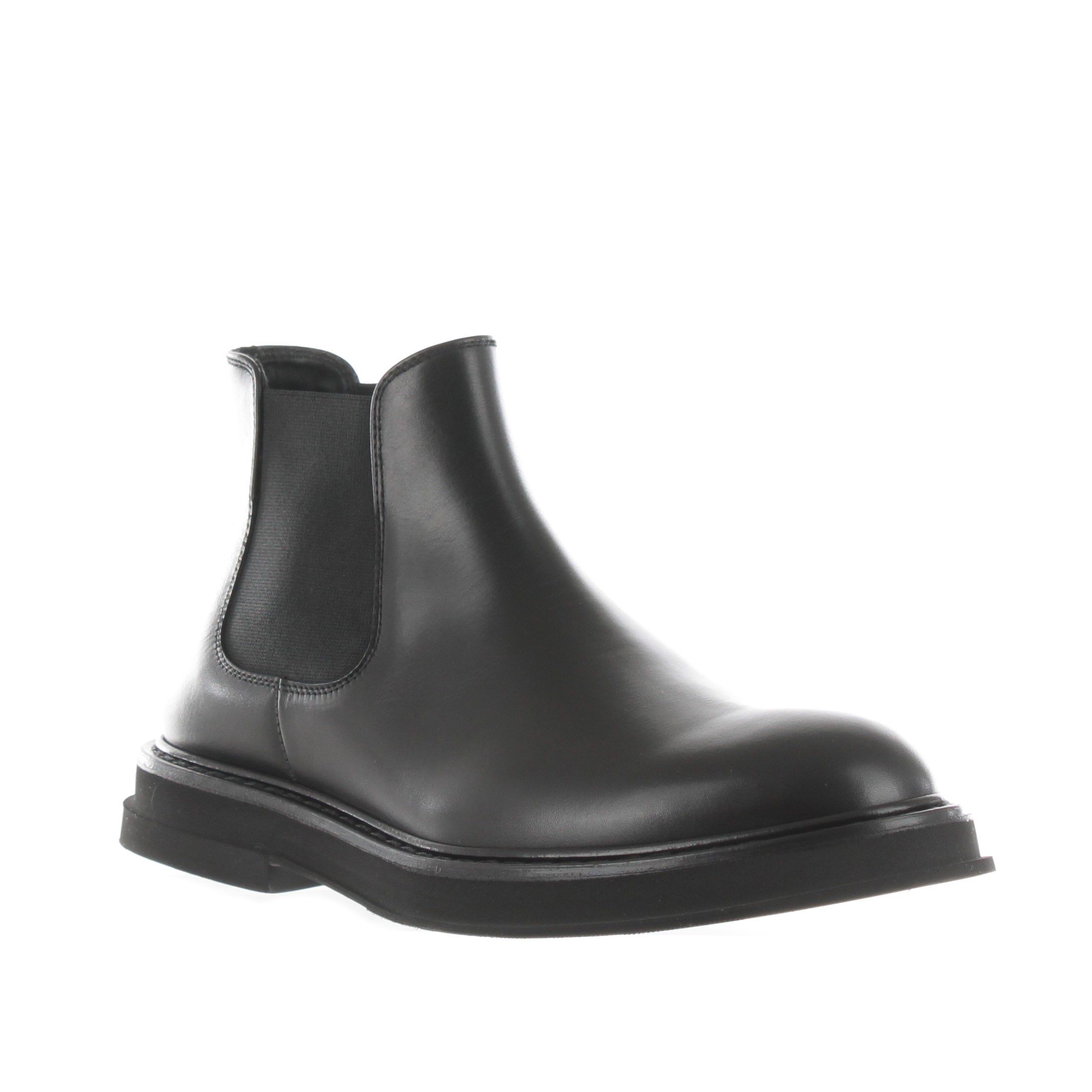Doucal's stivaletto beatles in pelle da uomo
