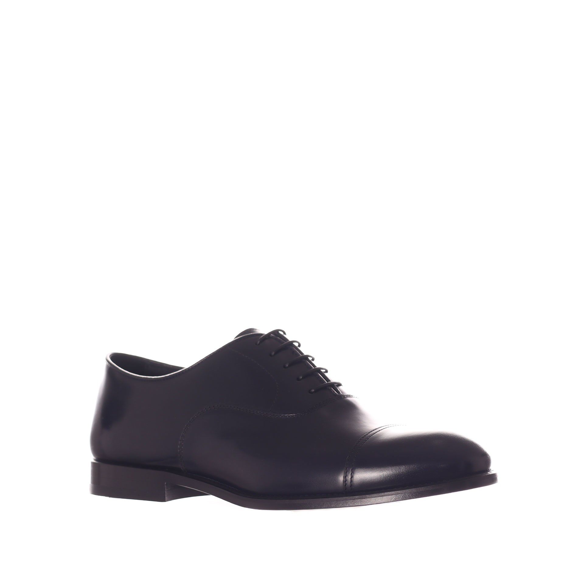 Doucal's stringata oxford in pelle da uomo