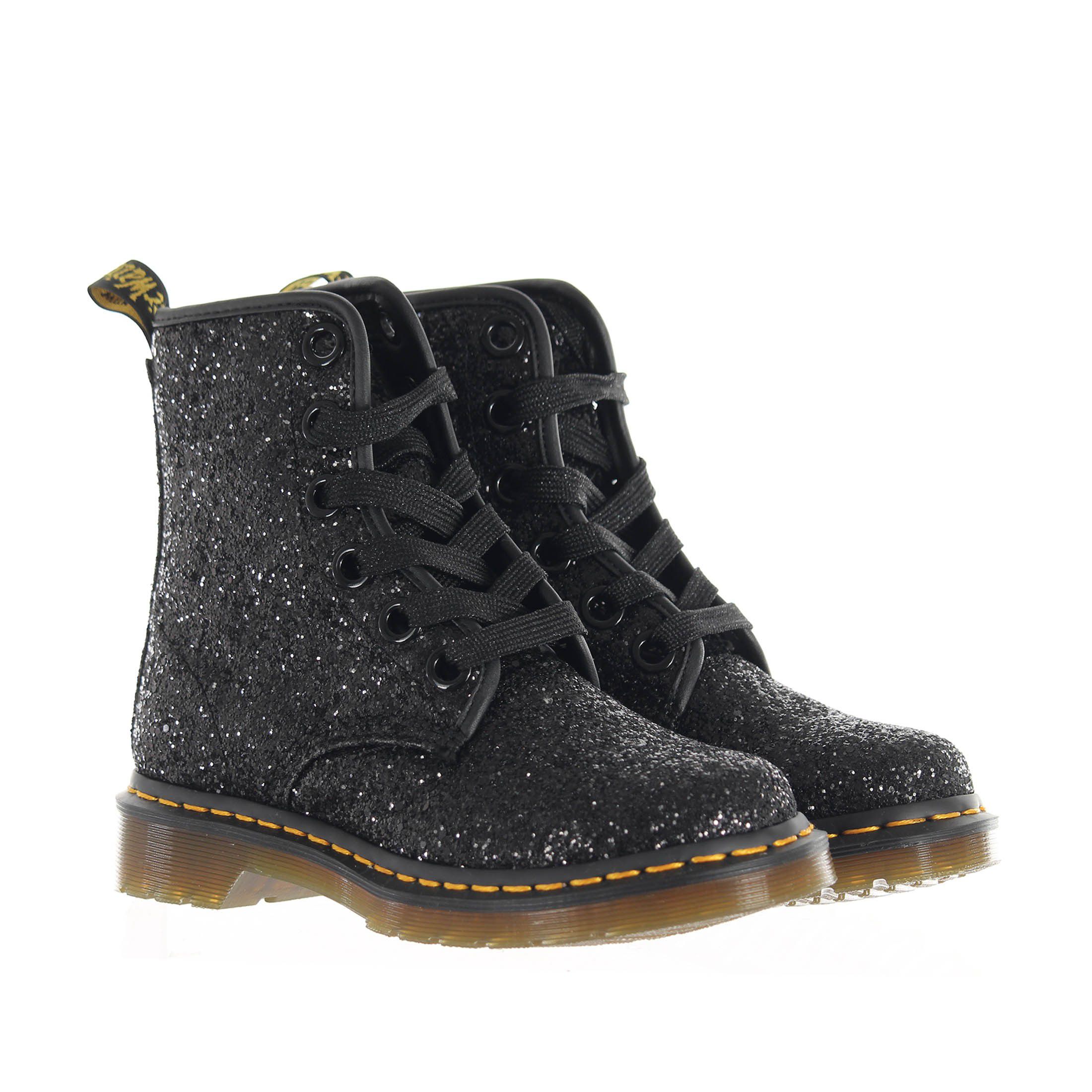 dr martens glitter neri