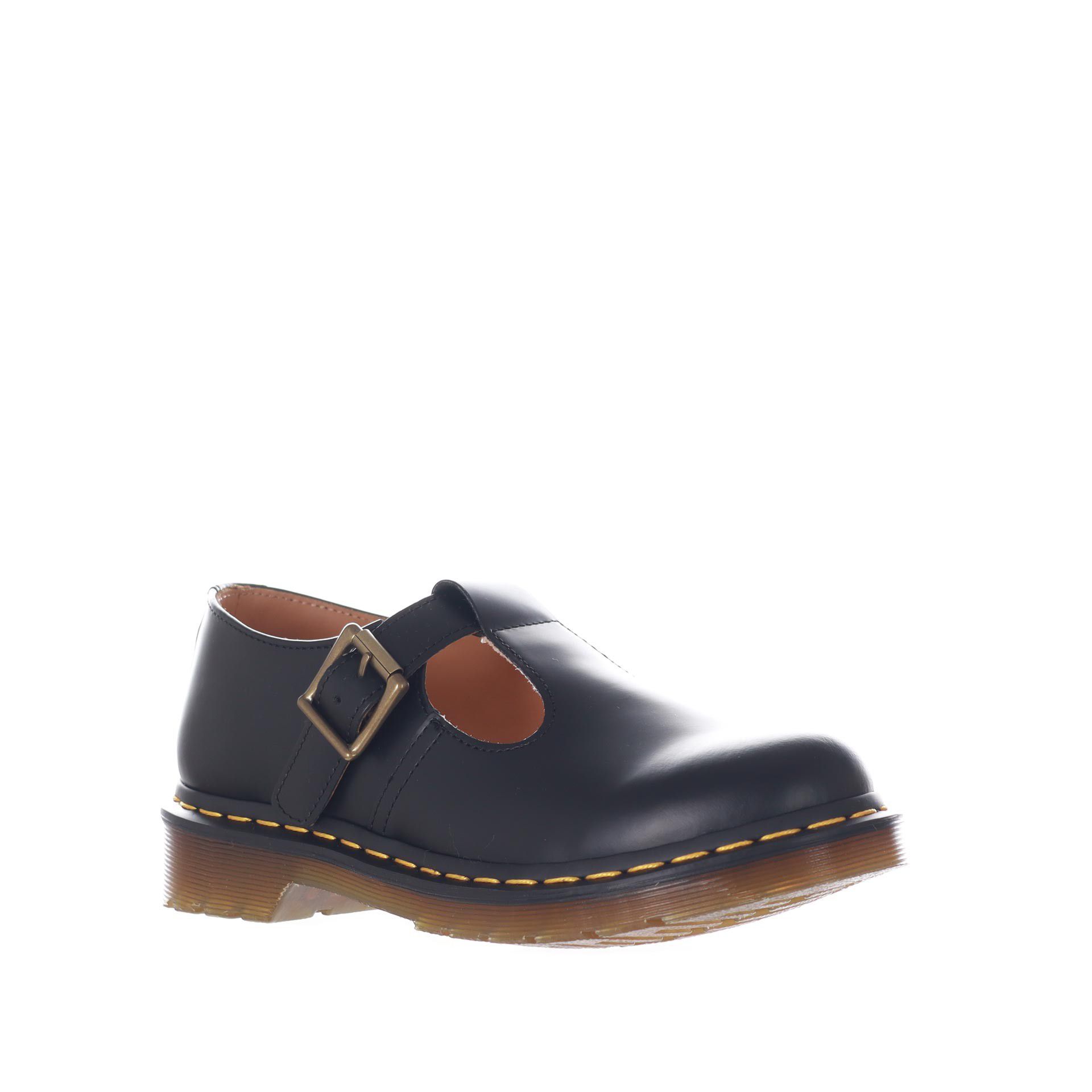 Dr. martens mary jane polley in pelle smooth da donna