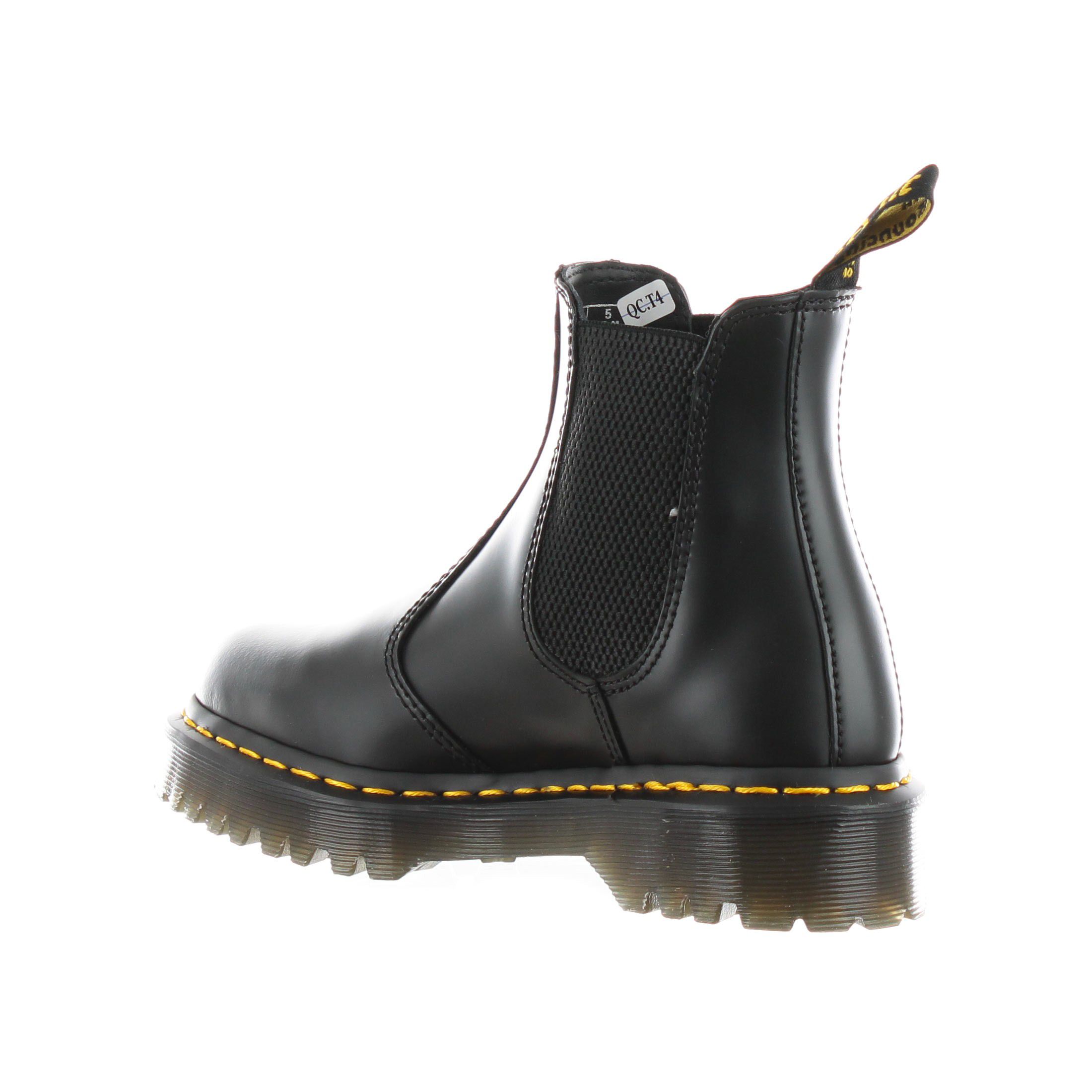 Dr. martens stivaletto 2976 bex black smooth da donna