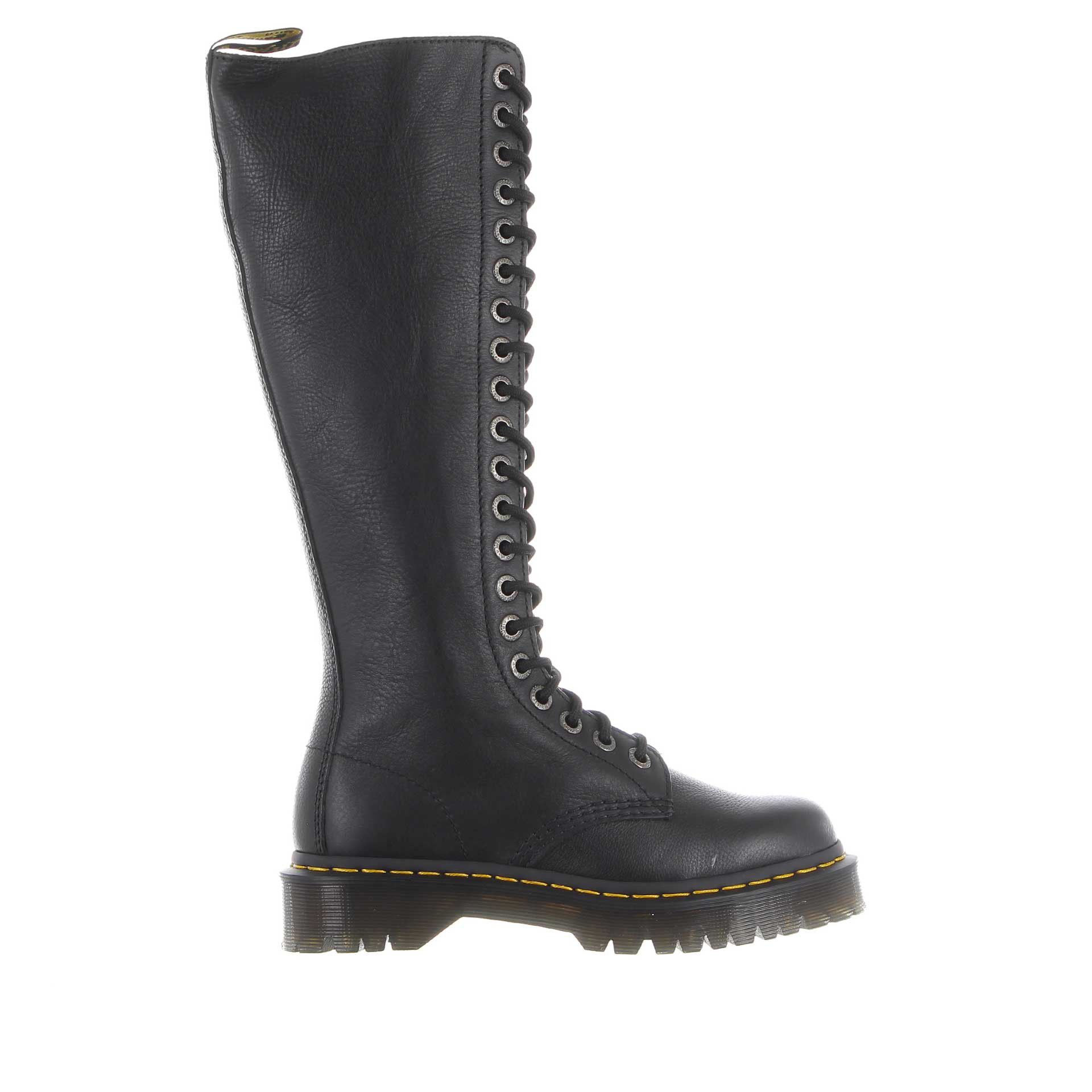 Dr. martens stivali alti di pelle 1b60 bex da donna