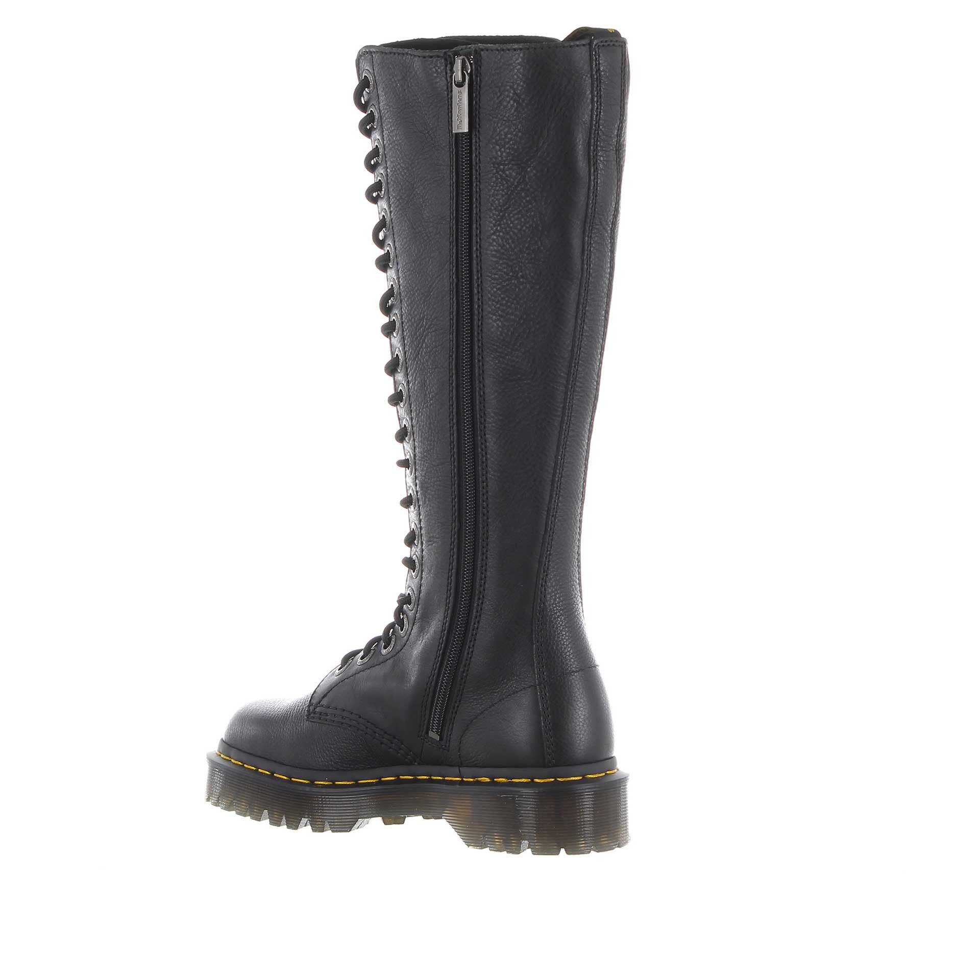 Dr. martens stivali alti di pelle 1b60 bex da donna