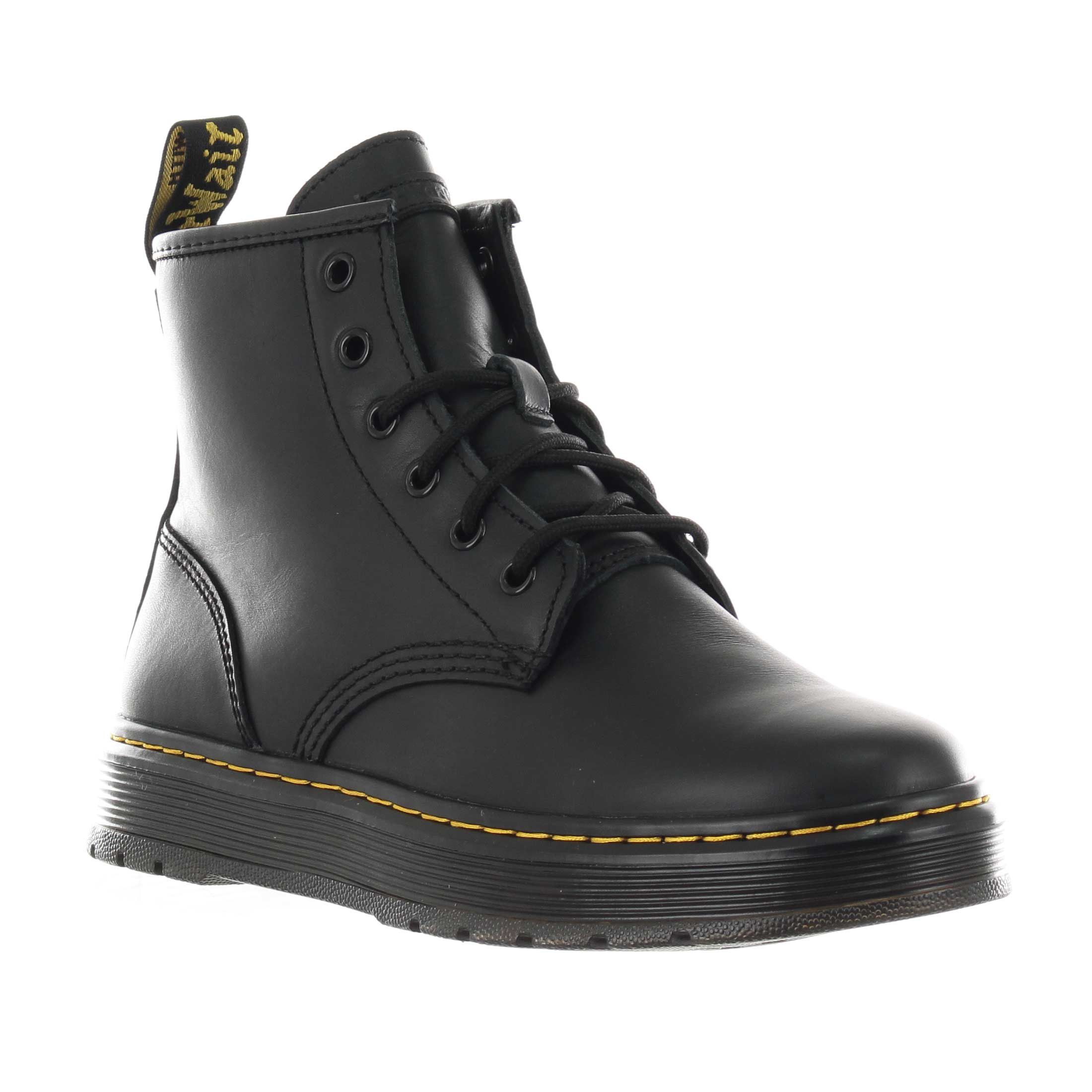 Dr. martens stivali brookline chukka in morbida pelle da uomo