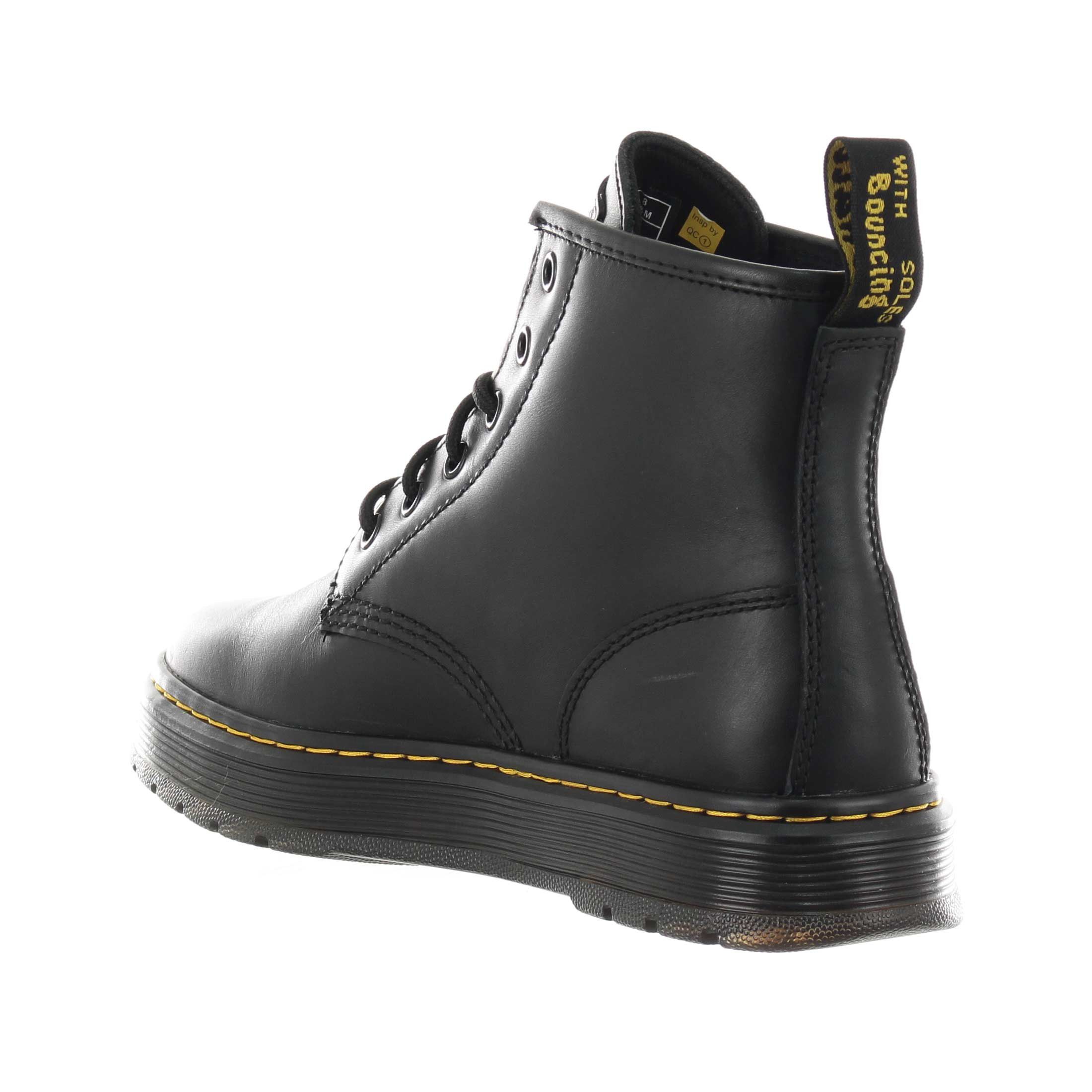 Dr. martens stivali brookline chukka in morbida pelle da uomo