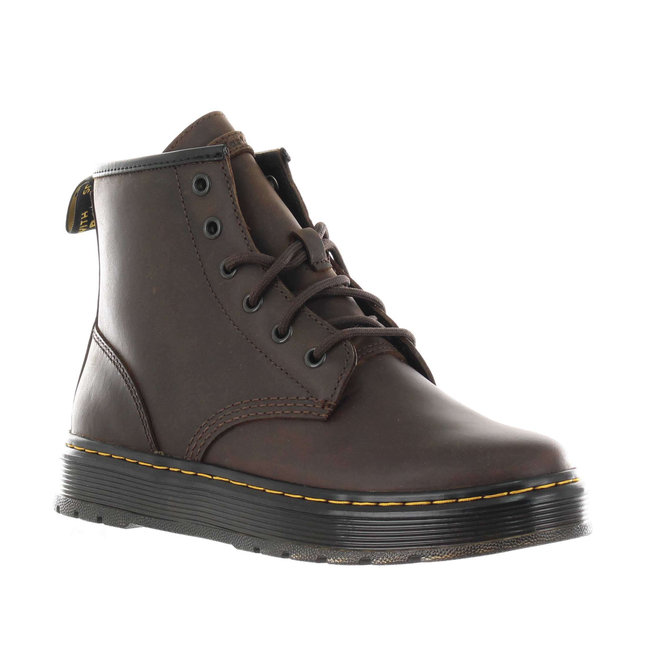 Dr. martens stivali brookline chukka in pelle crazy horse da uomo