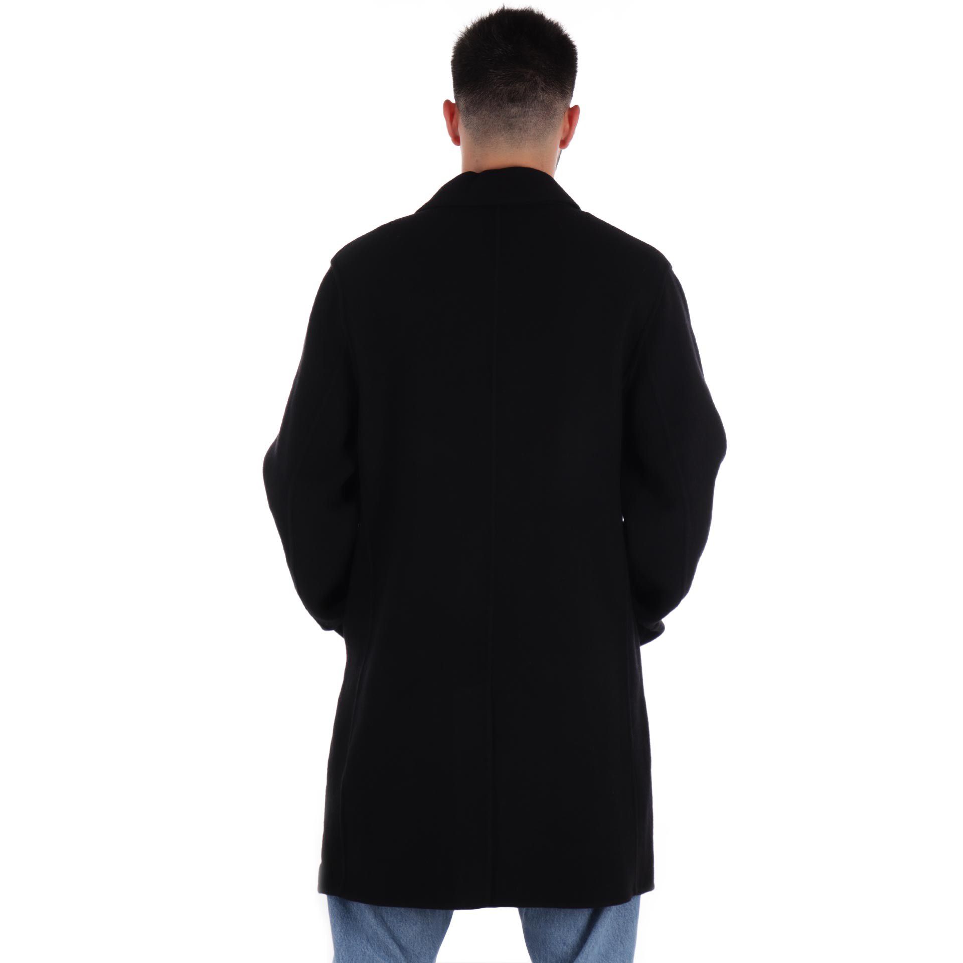 Ecoalf cappotto cronos in lana riciclata da uomo