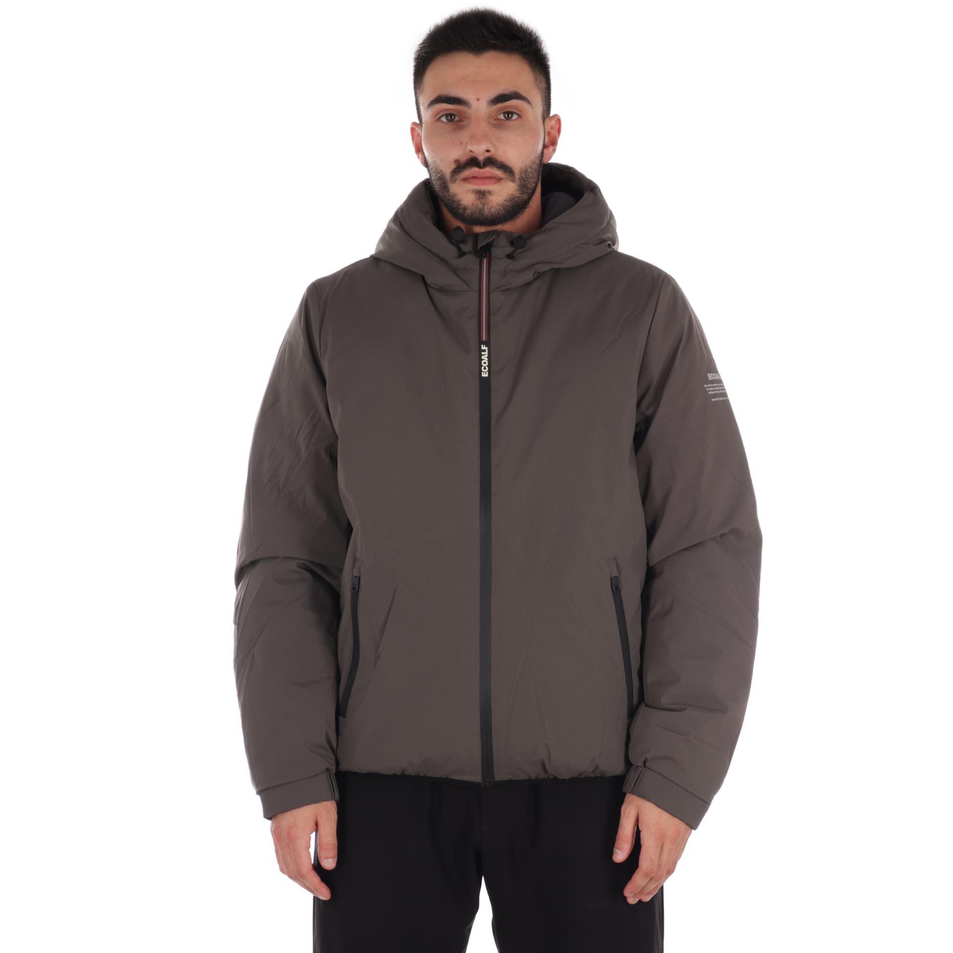 Ecoalf giacca cartes in poliestere riciclato da uomo