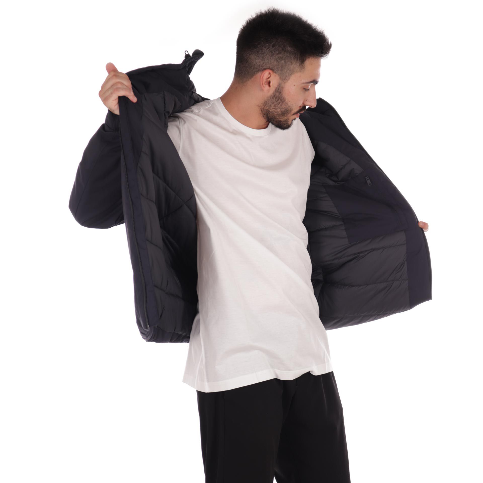 Ecoalf giacca pasu in poliestere riciclato da uomo