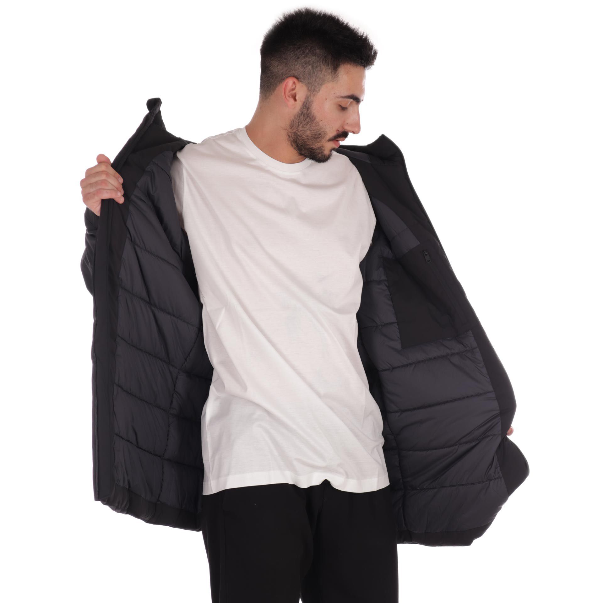 Ecoalf giacca pasu in poliestere riciclato da uomo