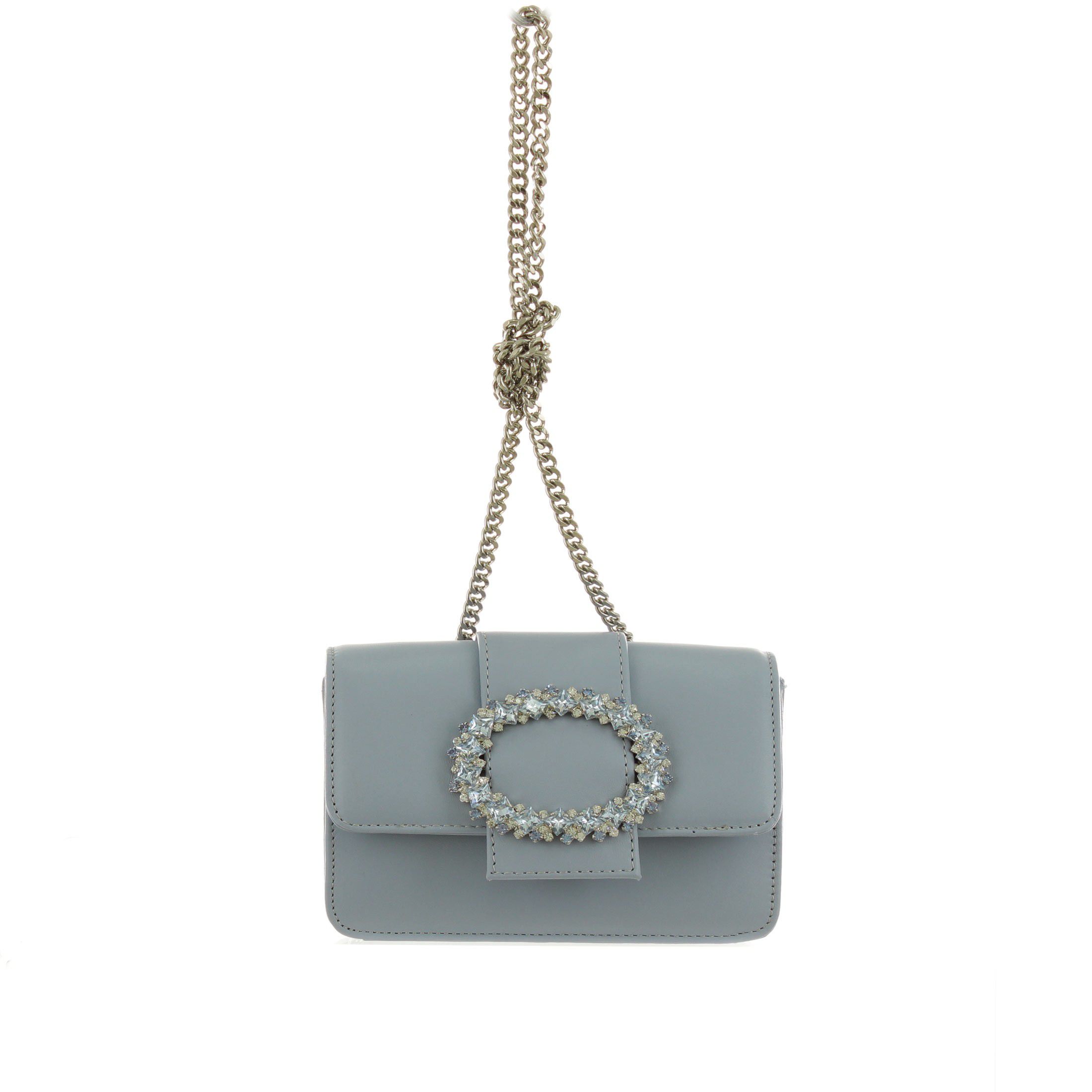 Emanuela caruso borsa  xeno small mezza patta in pelle da donna