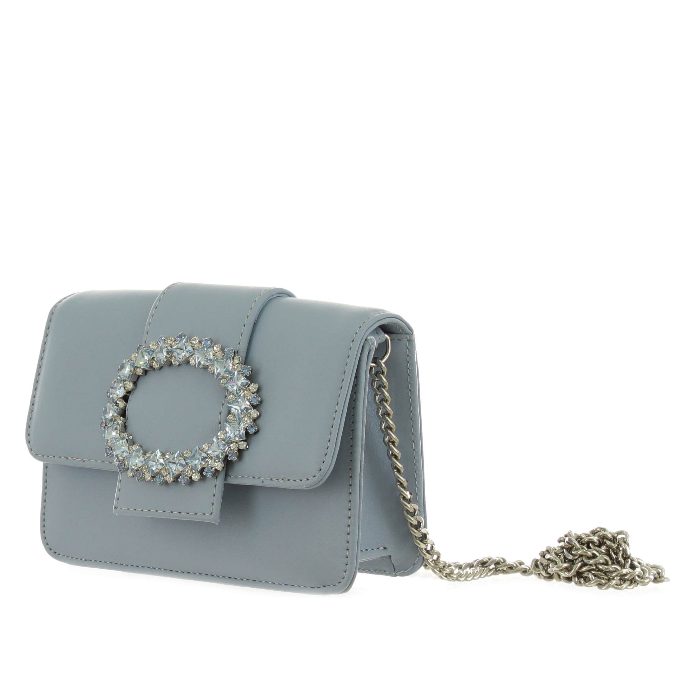 Emanuela caruso borsa  xeno small mezza patta in pelle da donna