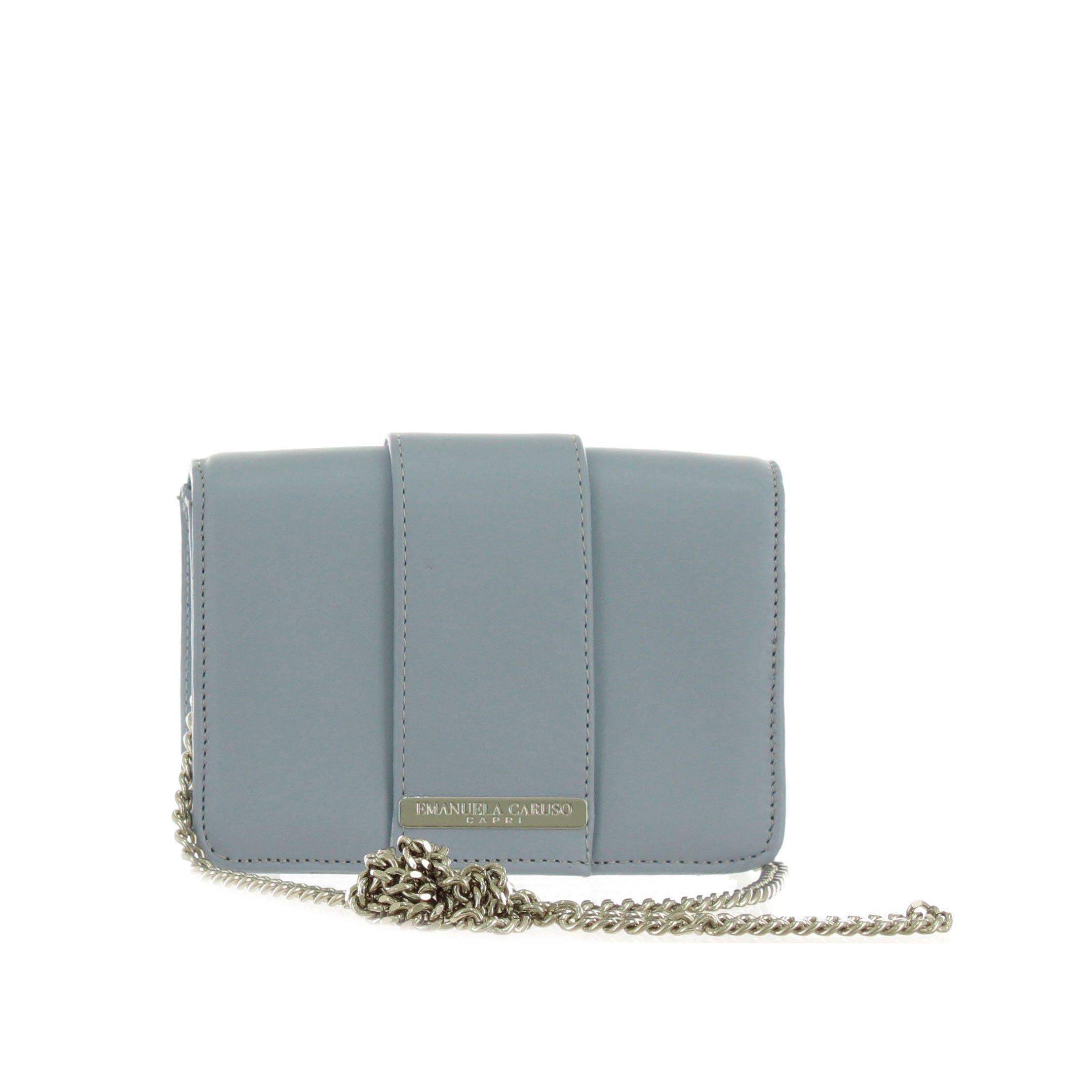 Emanuela caruso borsa  xeno small mezza patta in pelle da donna