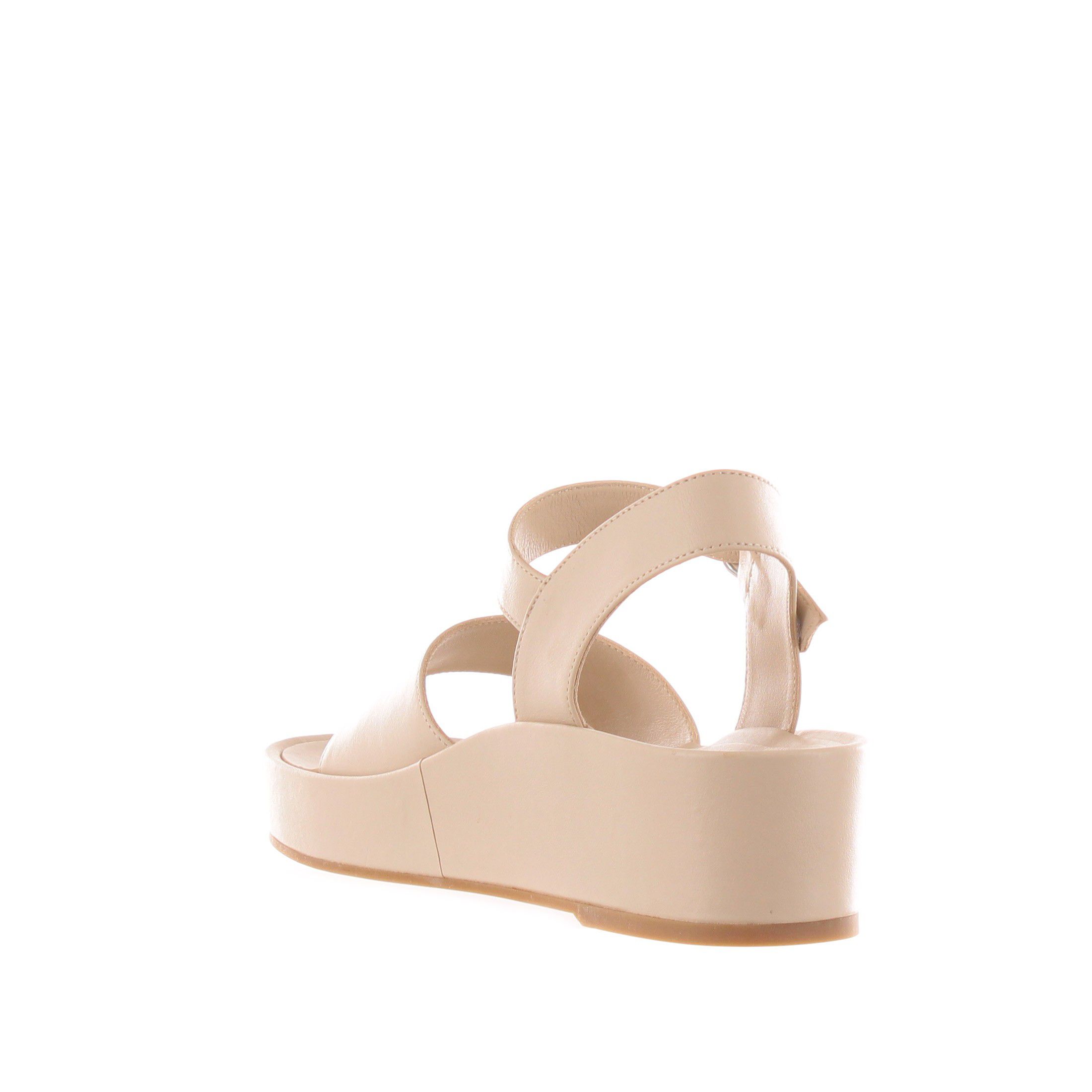 Equitare sandalo malva in nappa da donna