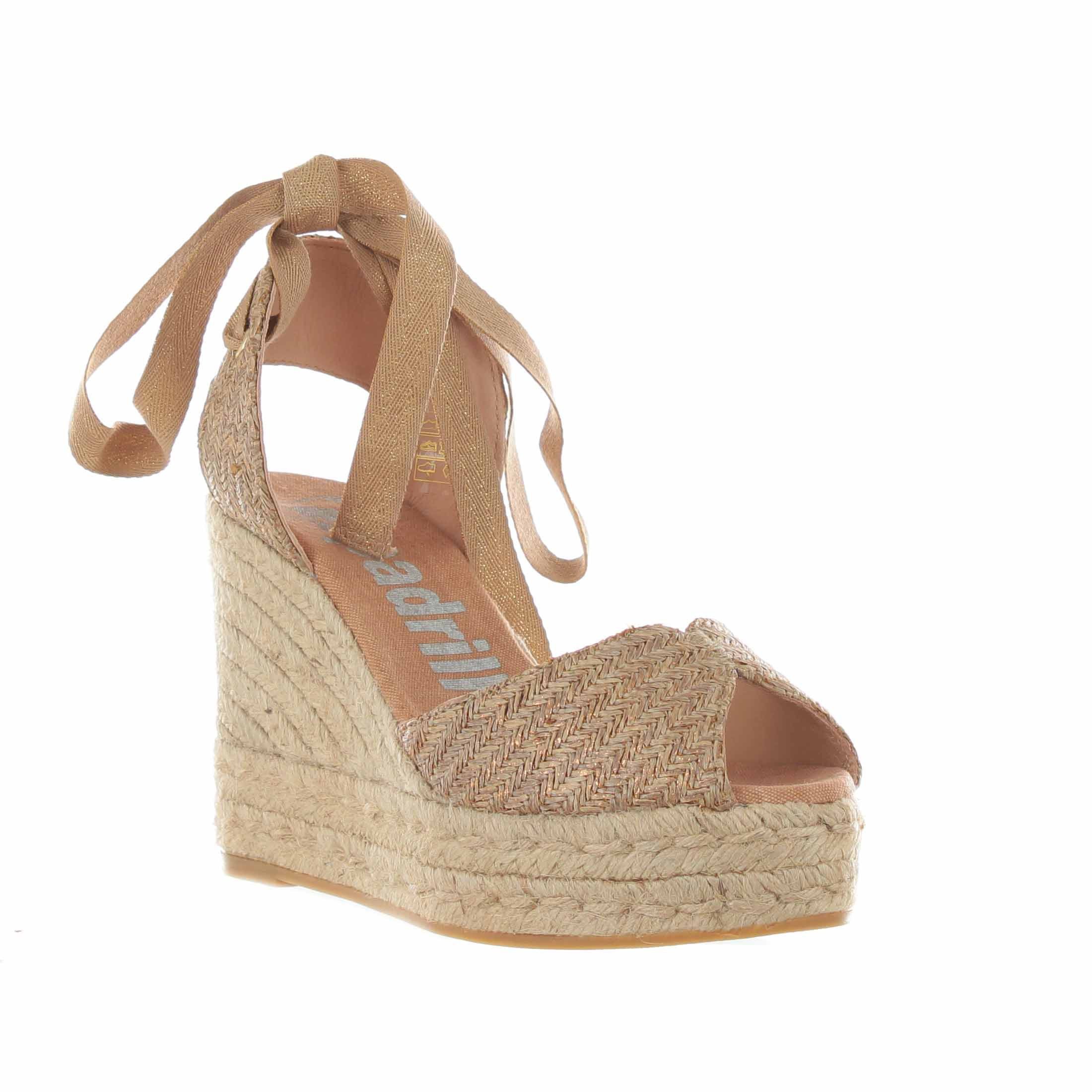 Espadrilles espadrillas open-toe andi abe in tessuto  da donna