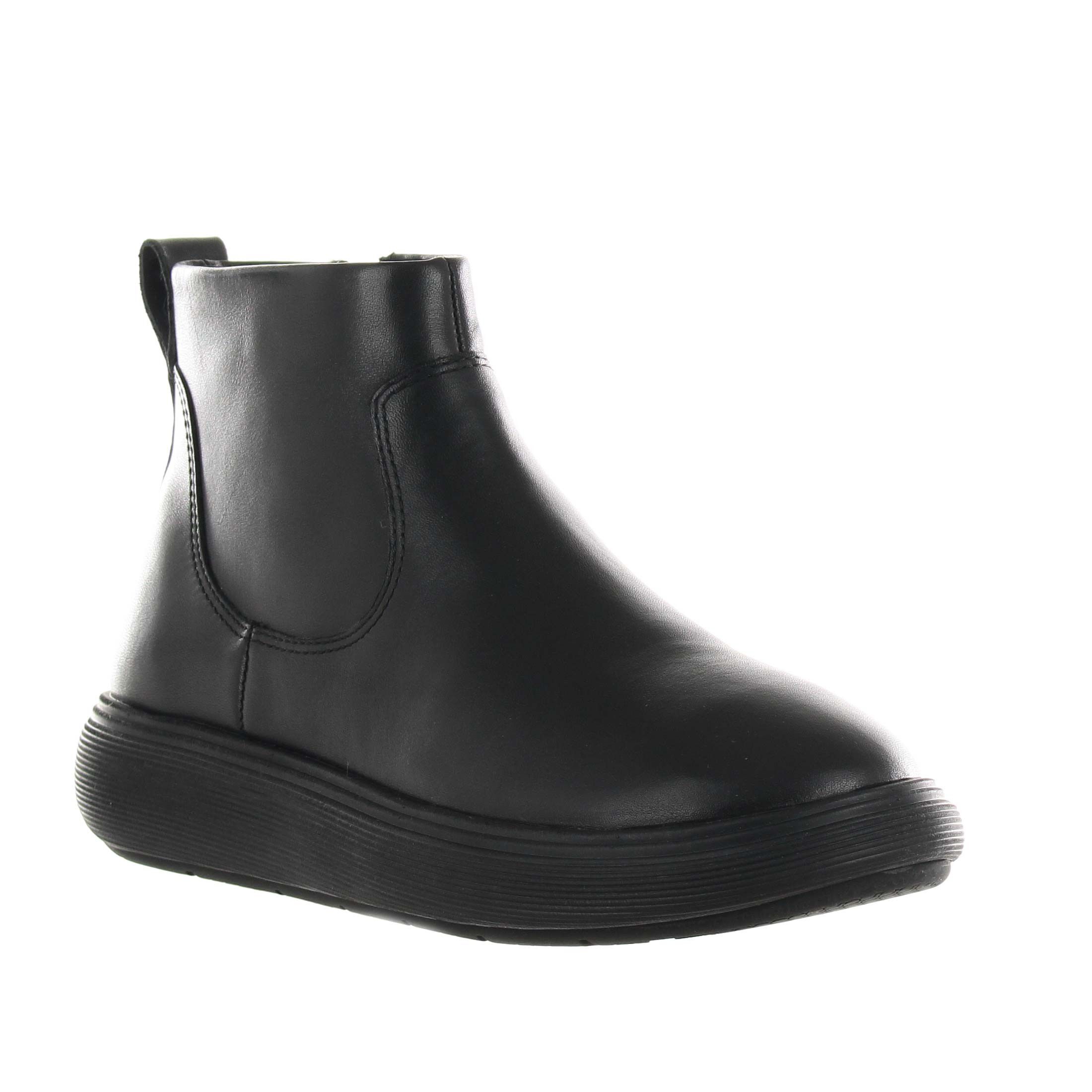 Fitflop stivaletto iq-comff in pelle con zip da donna