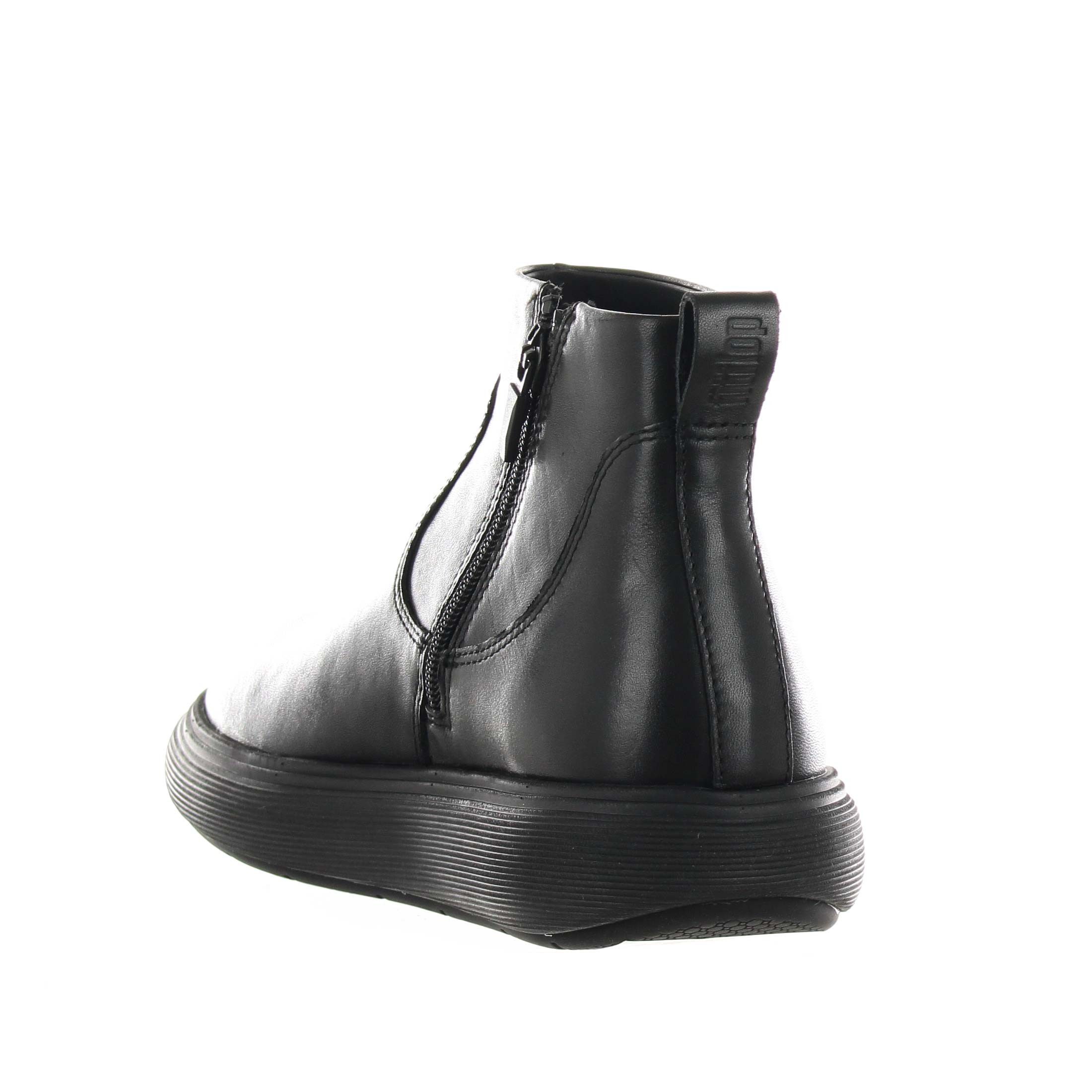 Fitflop stivaletto iq-comff in pelle con zip da donna