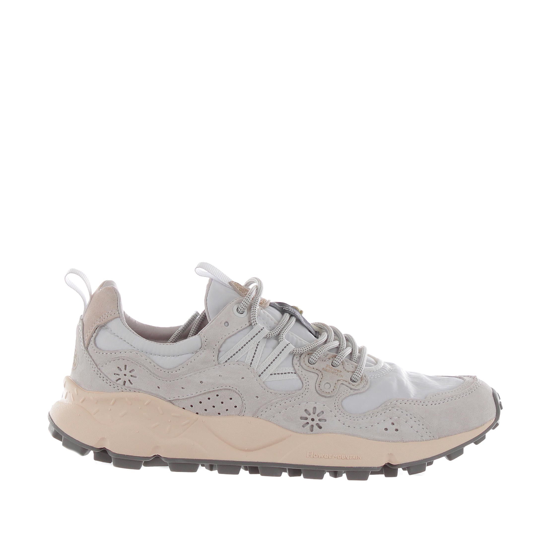 Flower mountain sneaker yamano 3 in suede e nylon da uomo