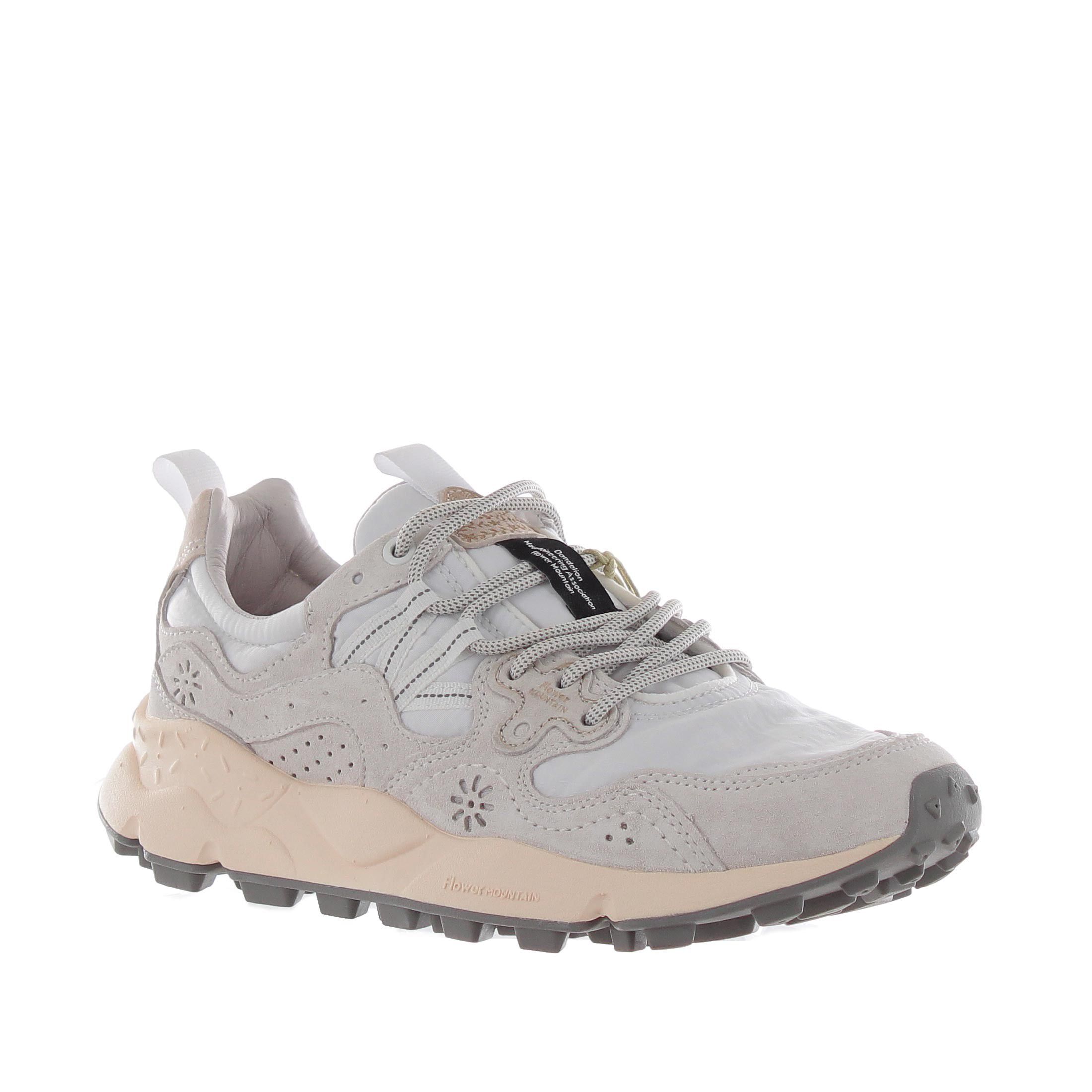 Flower mountain sneaker yamano 3 in suede e nylon da uomo