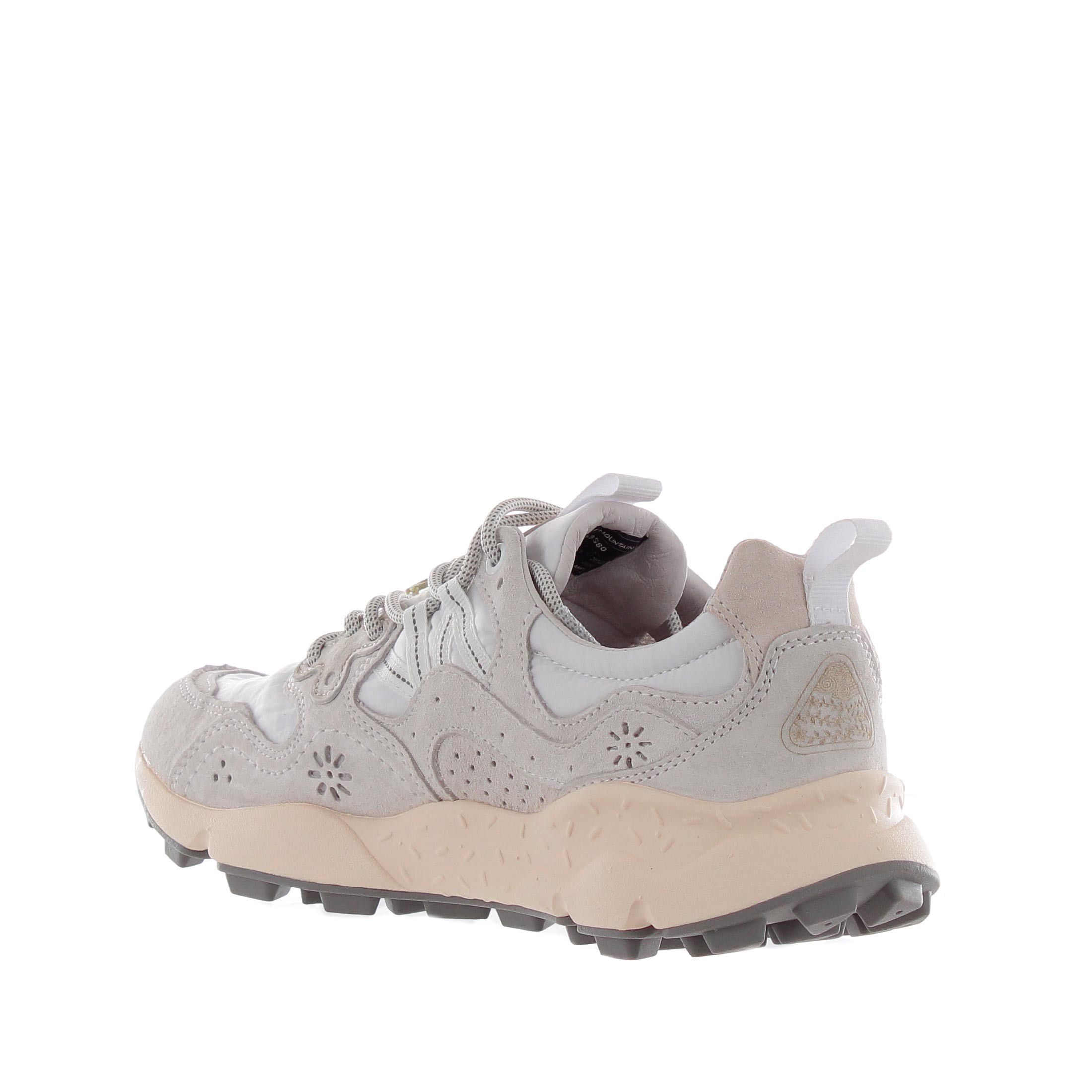 Flower mountain sneaker yamano 3 in suede e nylon da uomo