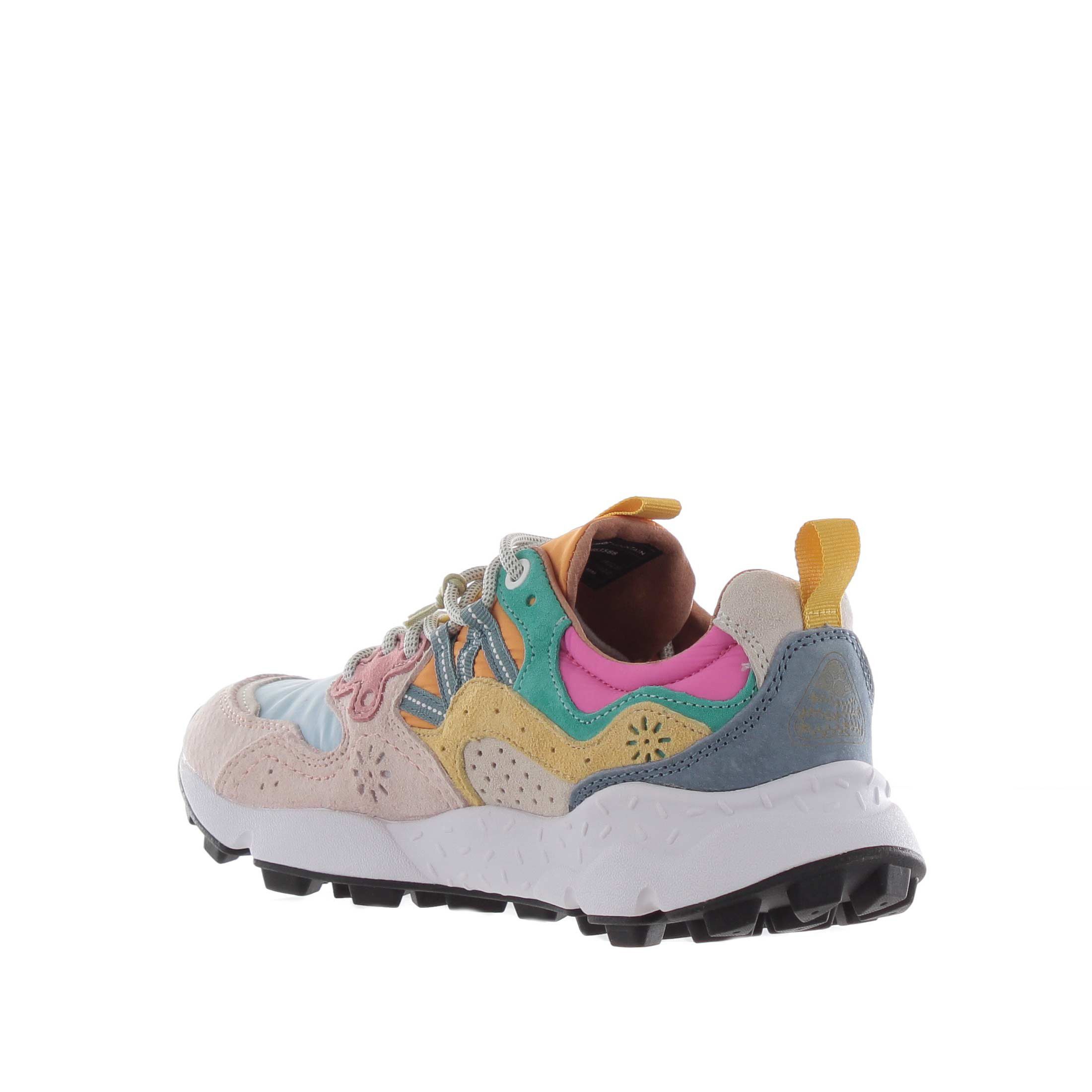 Flower mountain sneaker yamano 3 in suede e nylon da donna