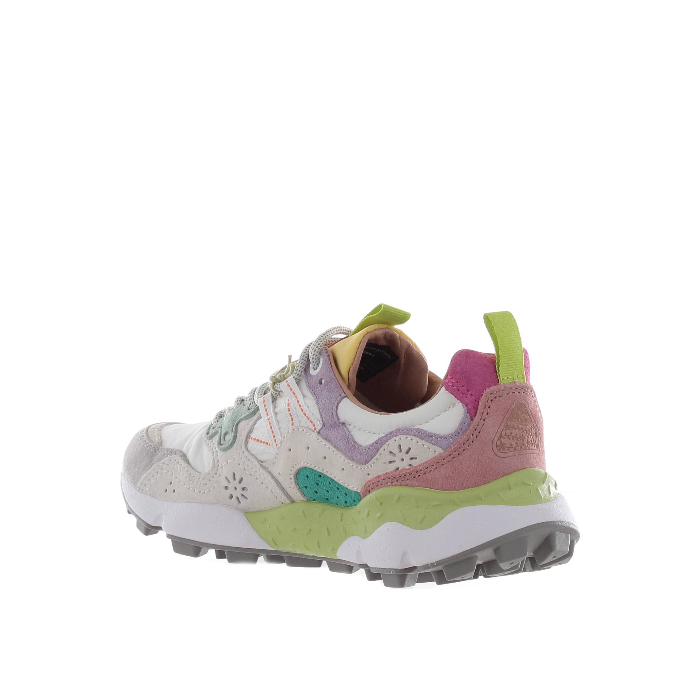 Flower mountain sneaker yamano 3 in suede e nylon da donna