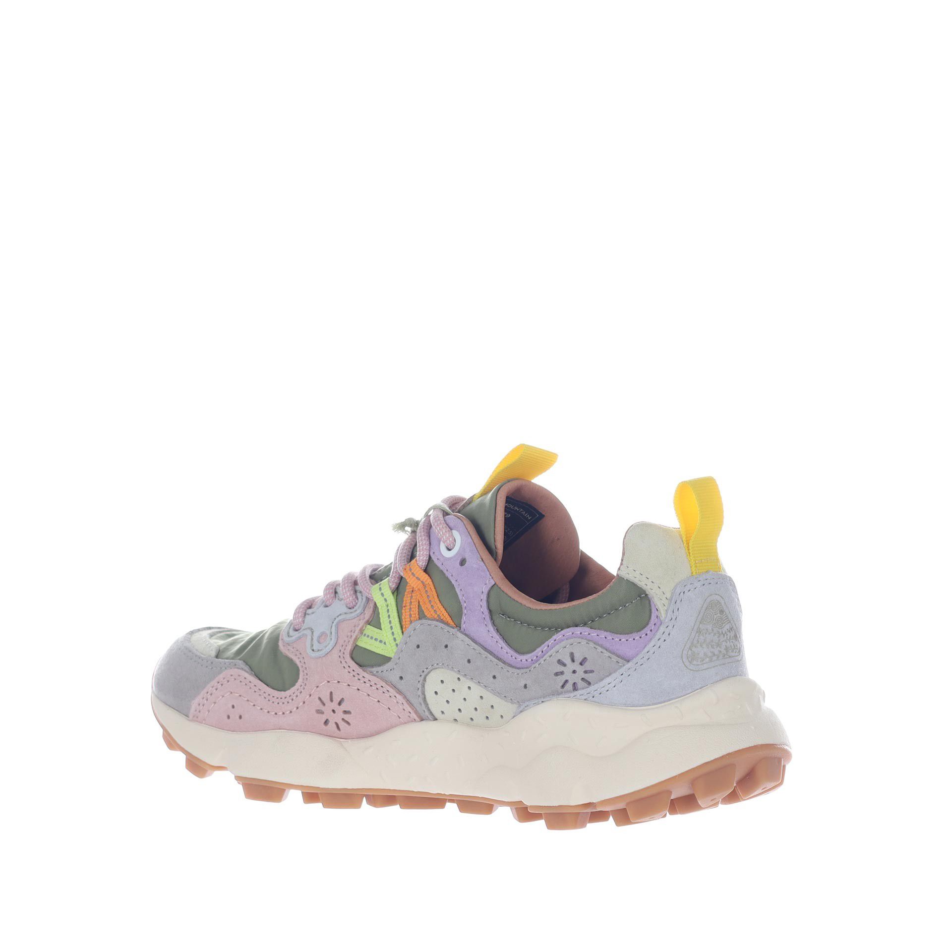 Flower mountain sneaker yamano 3 in suede e nylon da donna