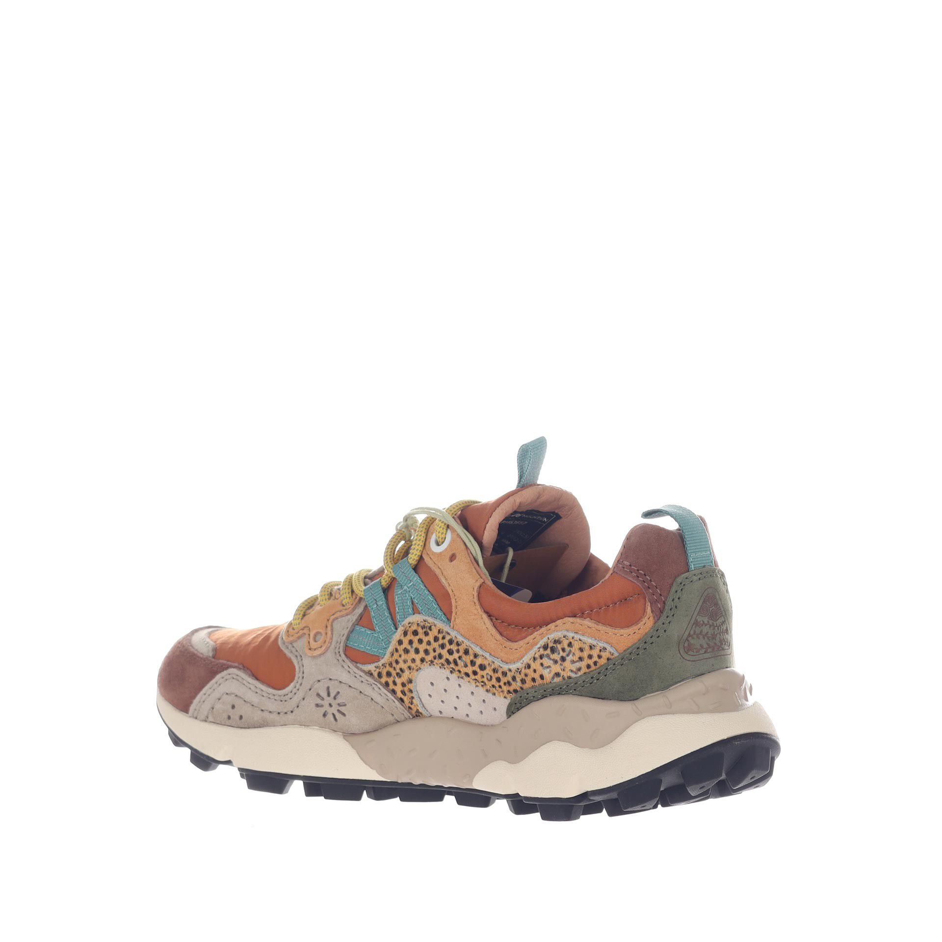 Flower mountain sneaker yamano 3 in suede e nylon da donna