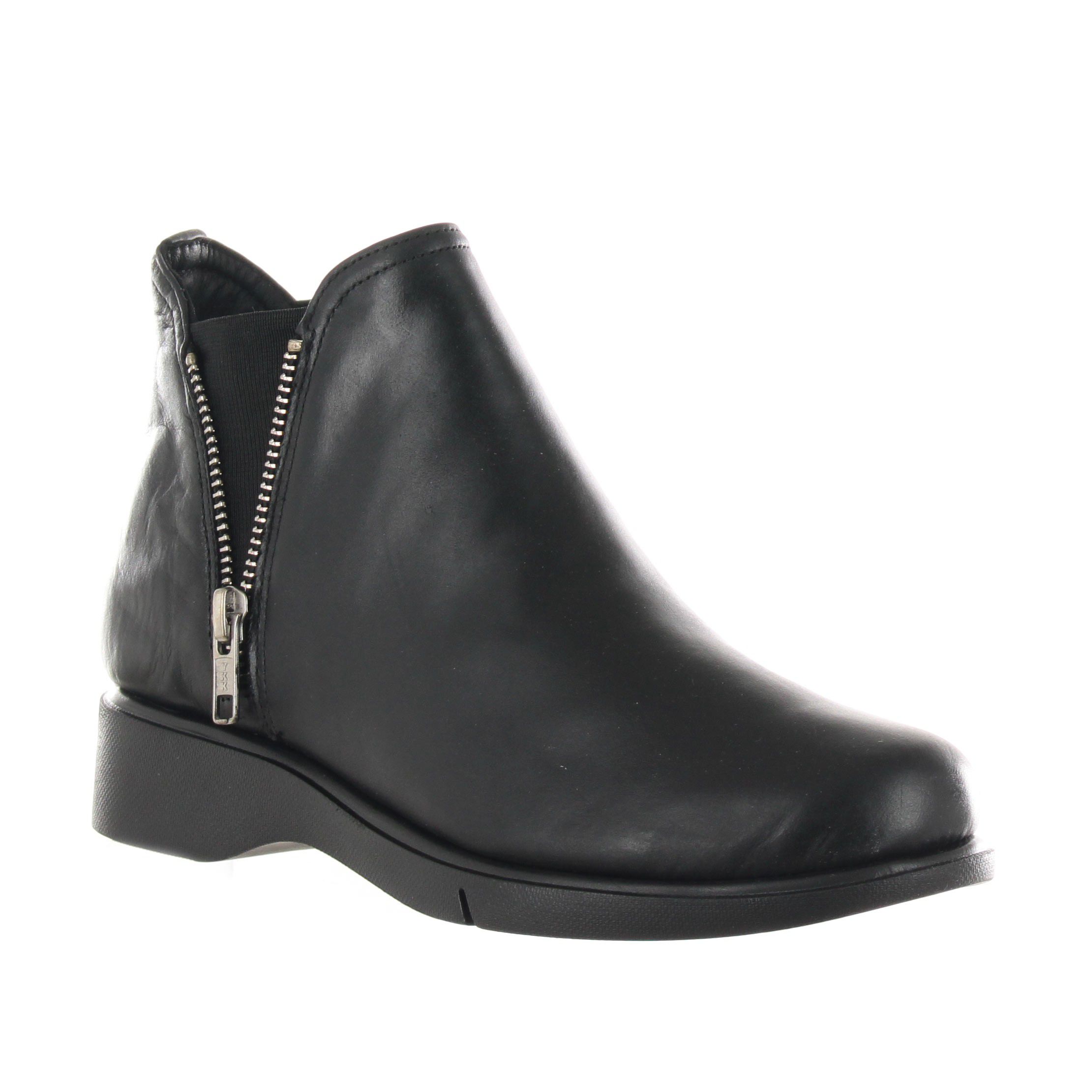 Frau beatles comfort in pelle con zip decorativa da donna