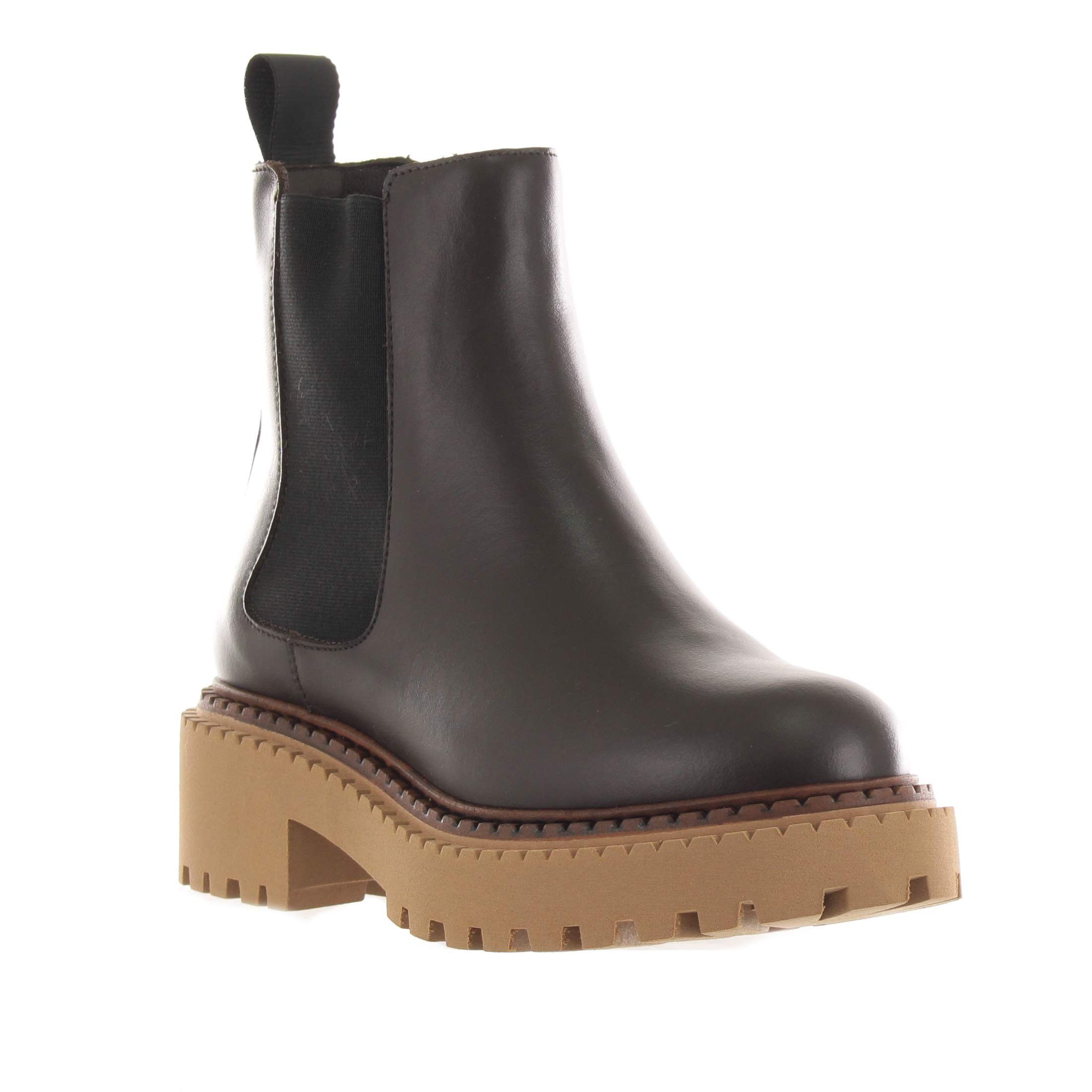 Frau stivaletto beatles in pelle con doppio guardolo da donna